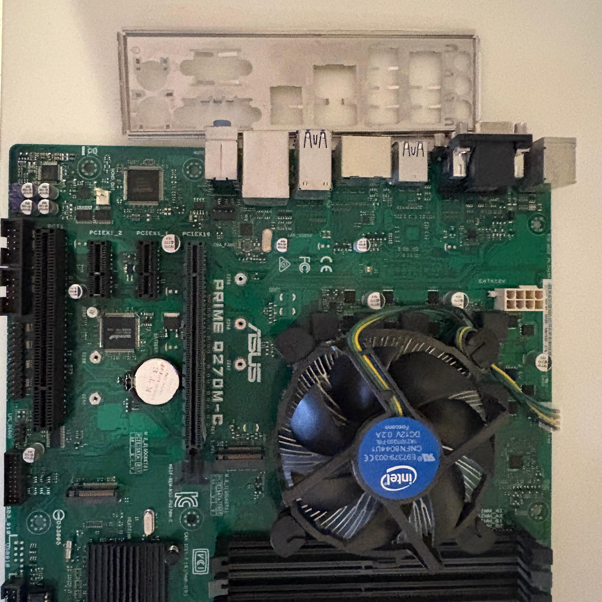 Intel Motherboard Combo - i5 7400 + ASUS Q270M