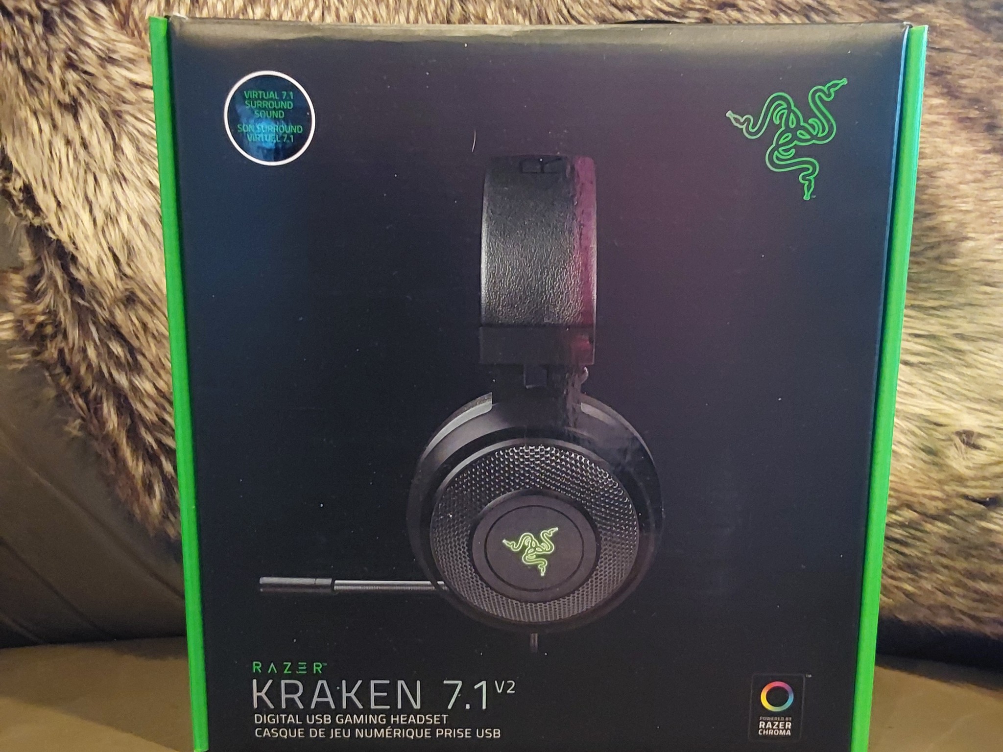 RAZER KRAKEN 7.1 v2 USB RGB GAMING HEADSET