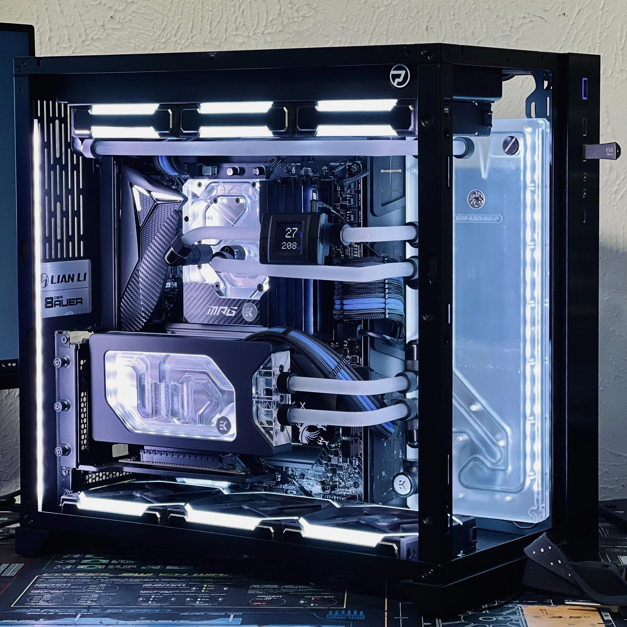 Custom gaming PC - 11700K | RTX 3080 Ti | 64GB DDR4-3600 | 3TB NVMe | full custom cooling
