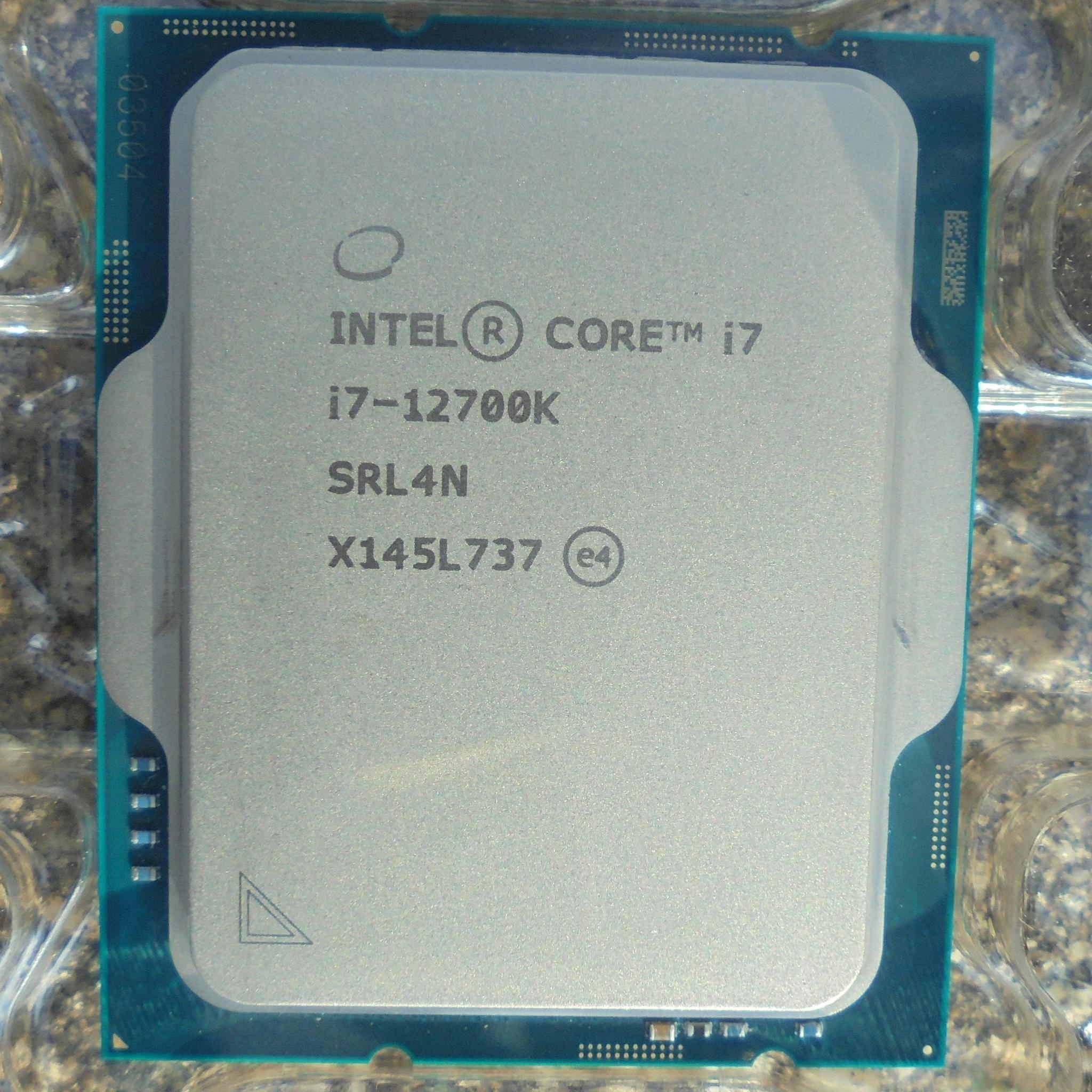 Intel 12th-Gen Core i7 12700K Processor 8P+4E Cores