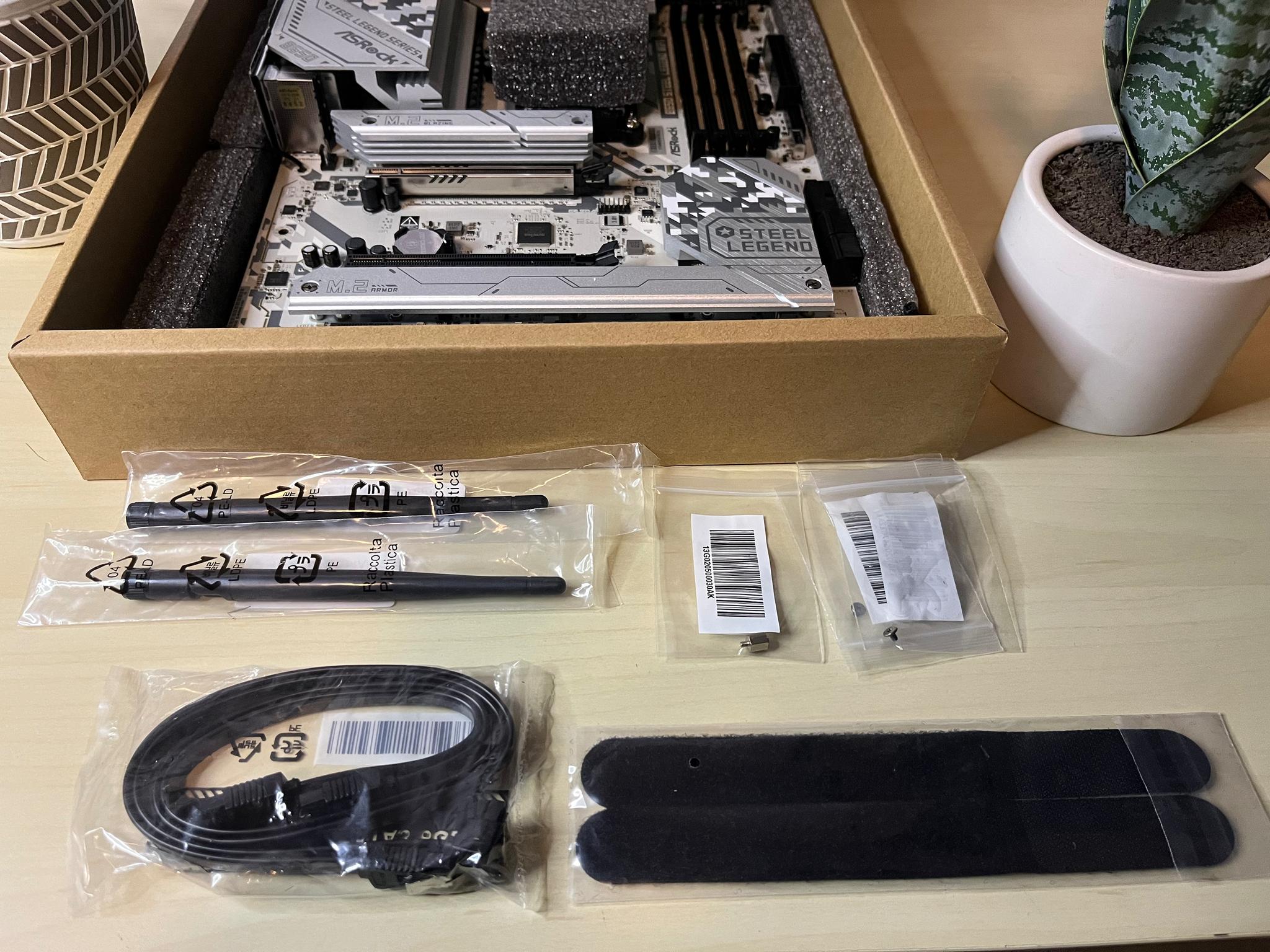 ASRock B650 Steel Legend WiFi AMD Socket AM5 Ryzen™ 8000 and 7000 Series Processors