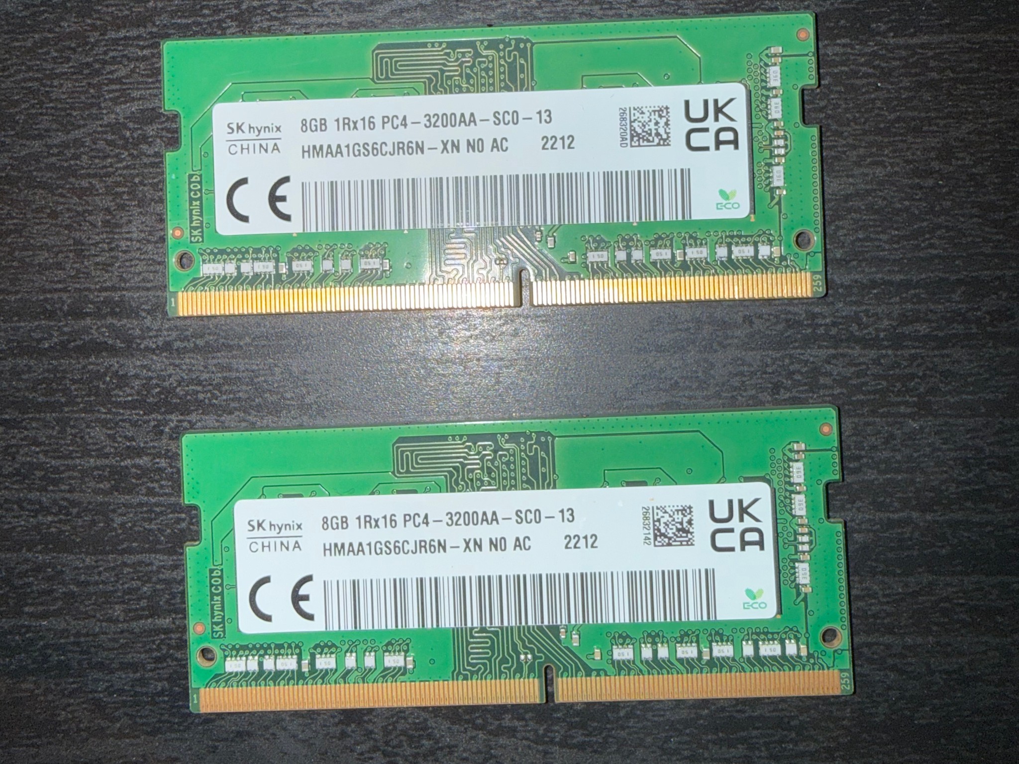 SK Hynix 16GB DDR4 3200 (x2 8GB) kit