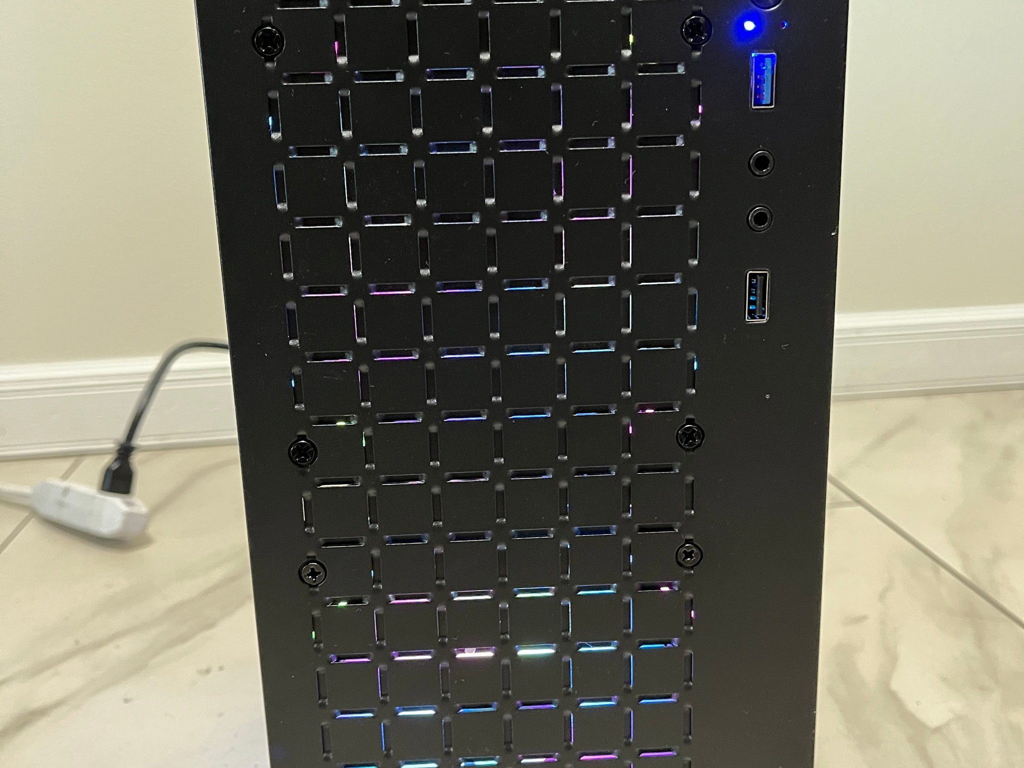 NVIDIA RTX 2060 Super, Intel Core i3-9100f, 16GB RAM, 1 TB Storage - Small Gaming PC w/ Wi-Fi & BT