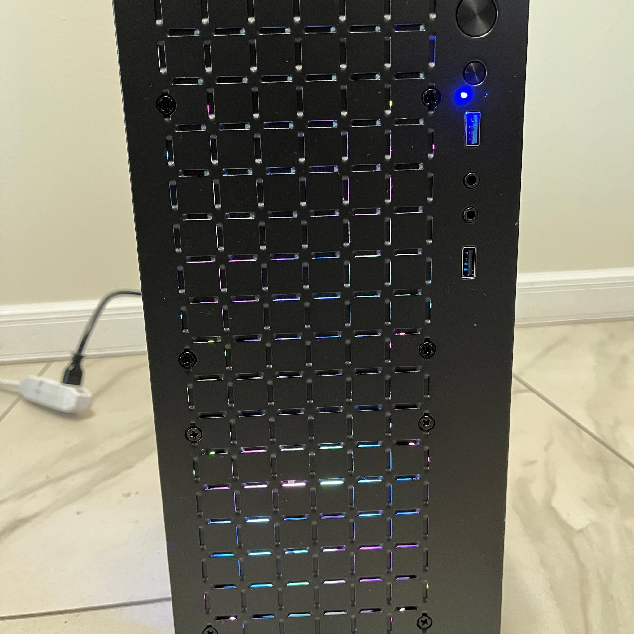 NVIDIA RTX 2060 Super, Intel Core i3-9100f, 16GB RAM, 1 TB Storage - Small Gaming PC w/ Wi-Fi & BT