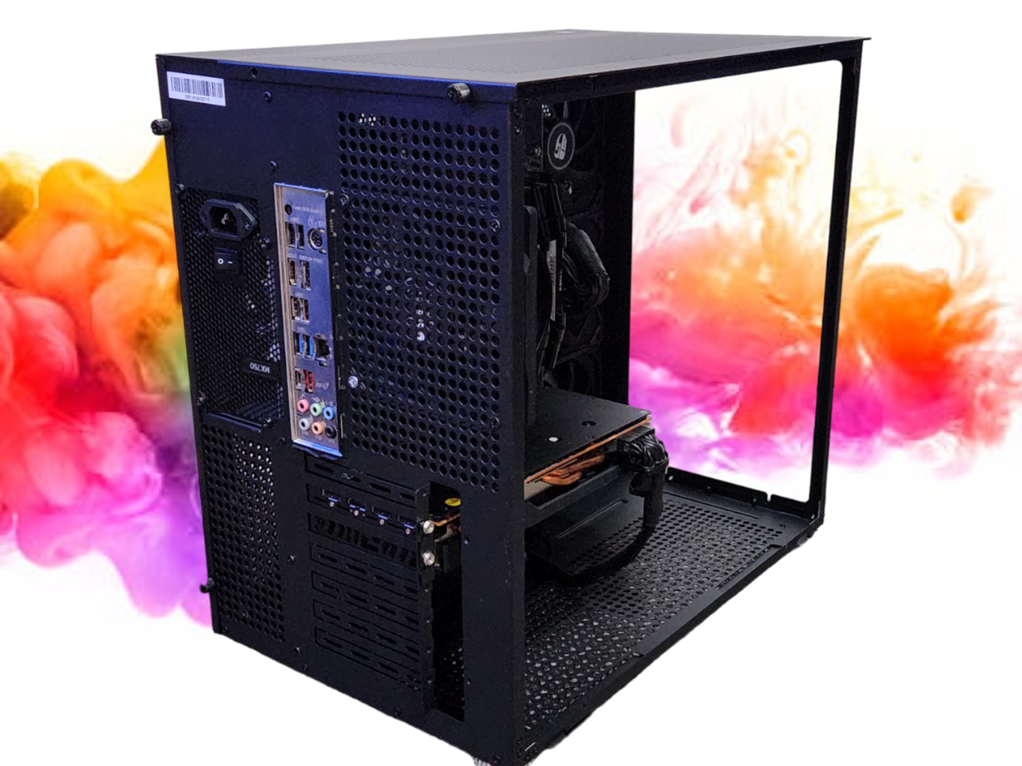 SALE: RX 6700 XT + Ryzen 5 5500 + 32GBs DDR4 RAM + 1TB SSD + 4 Fans ( No RGB Black Gaming PC )