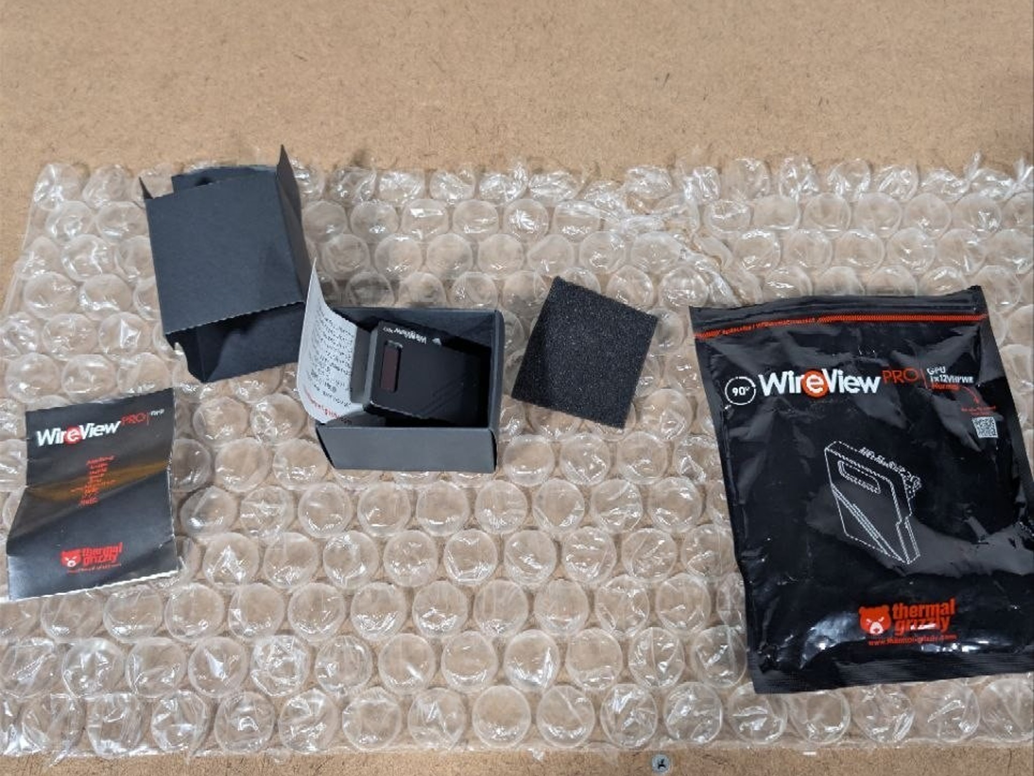 Thermal Grizzly WireView Pro GPU 1x12VHPWR 90 Degree - Normal (TG-WV-90-P-H1N)