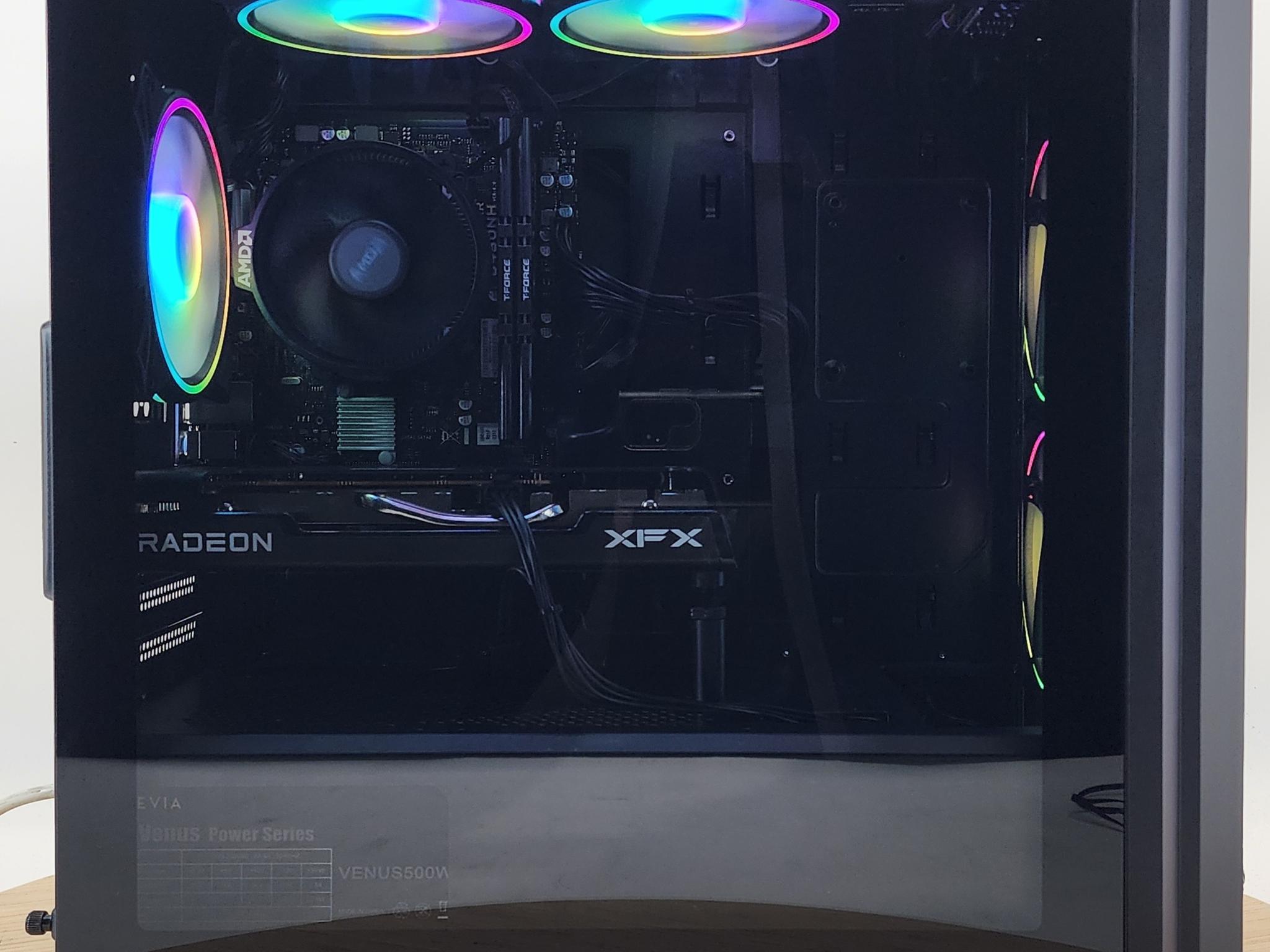 Gaming PC Ryzen 5 5600G 16GB RAM 1TB SSD RX 6500 XT 4GB Windows 11 Computer