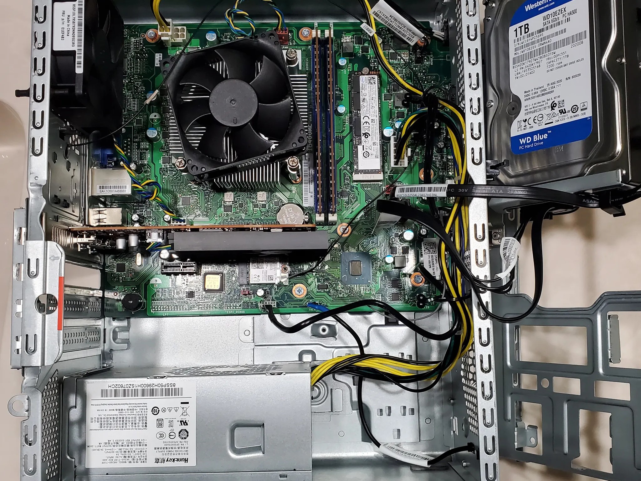 Lenovo IdeaCentre 5: Intel Core i3-10100, AMD Radeon RX 6400, 16GB RAM, 512GB SSD, 1TB HDD, W11P