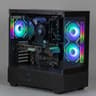 ⚫🌈 Black RGB Gaming PC – Ryzen 5 3600 | RTX 2060 Super| 16GB DDR4 🌈⚫