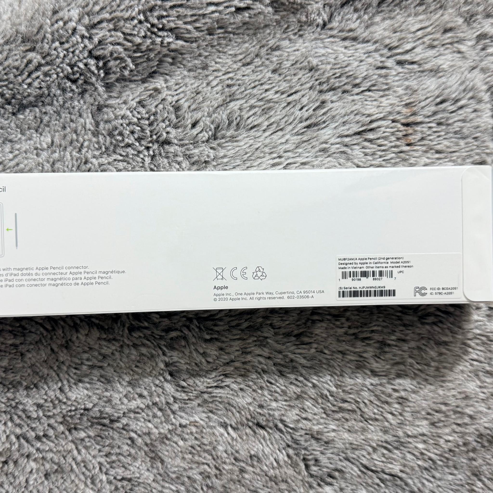 Apple Pencil 2nd Generation for iPad Pro MU8F2AM/A with Wireless Charging