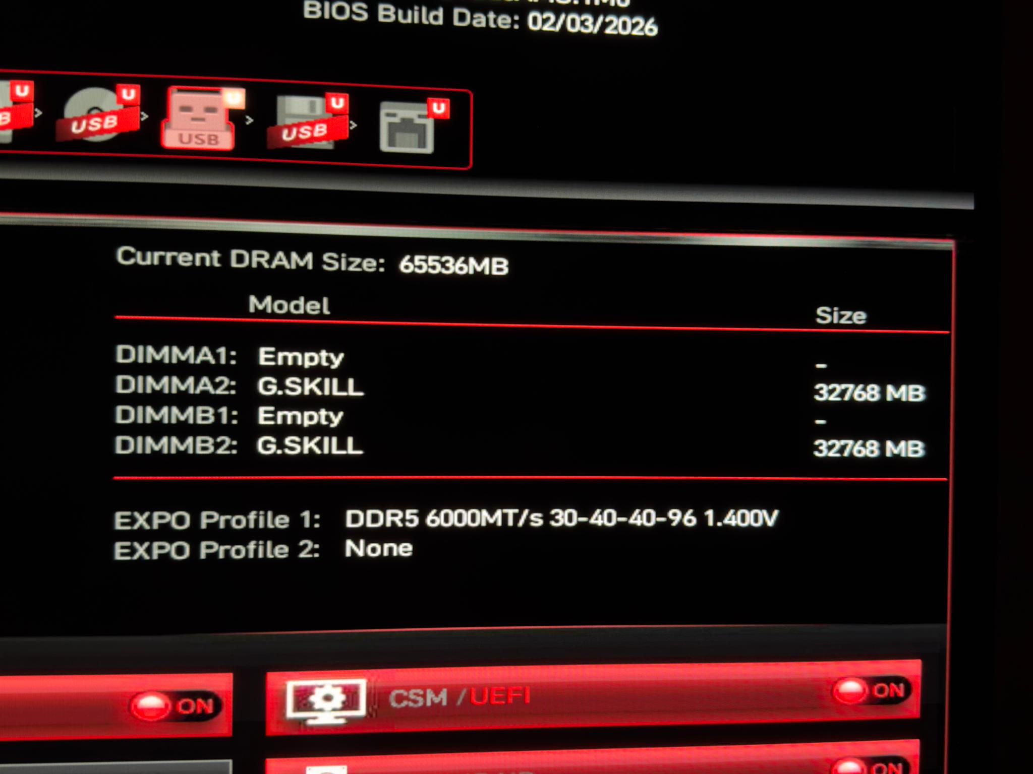 DDR5 RAM 64GB