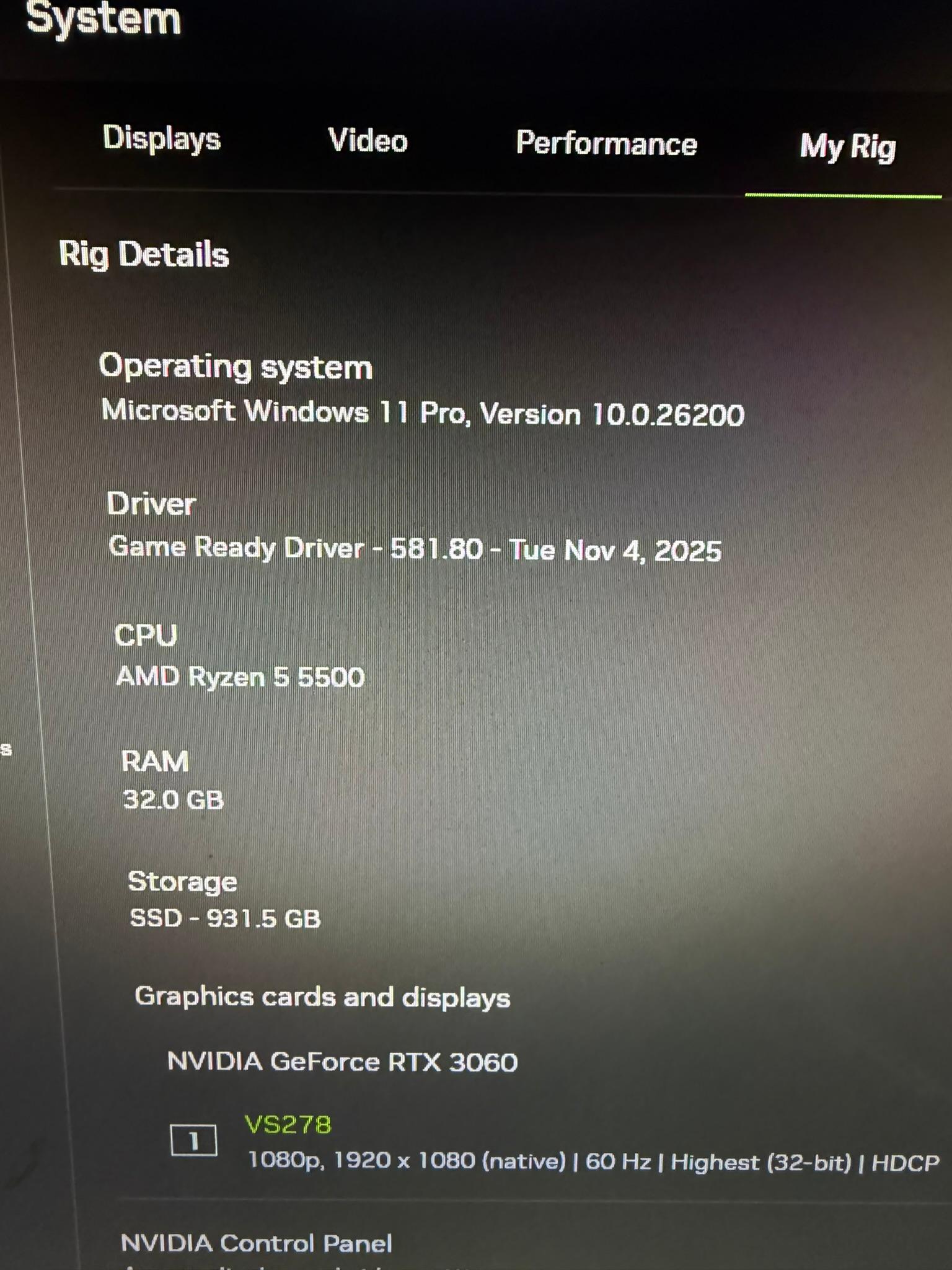 1080p Gaming Beast | RTX 3060 12GB | Ryzen 5 5500 | 32GB DDR4 | 1 TB | WIFI