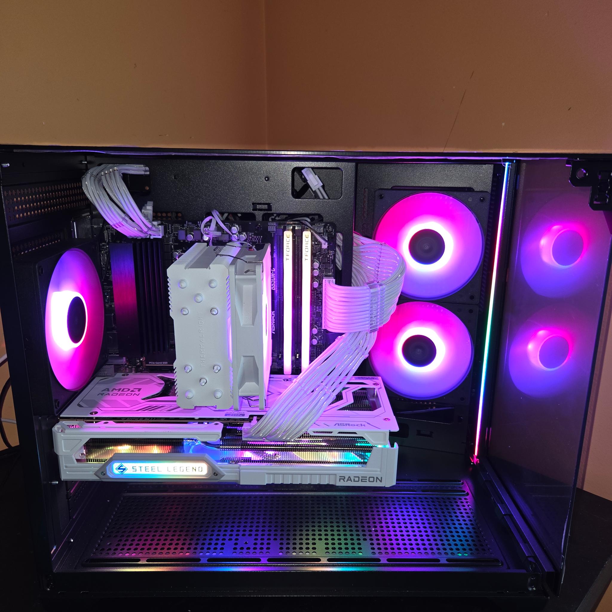 Ryzen 7 7800X3D | Radeon RX 9070 XT | 16GB DDR5 | 1TB NVMe | 750W