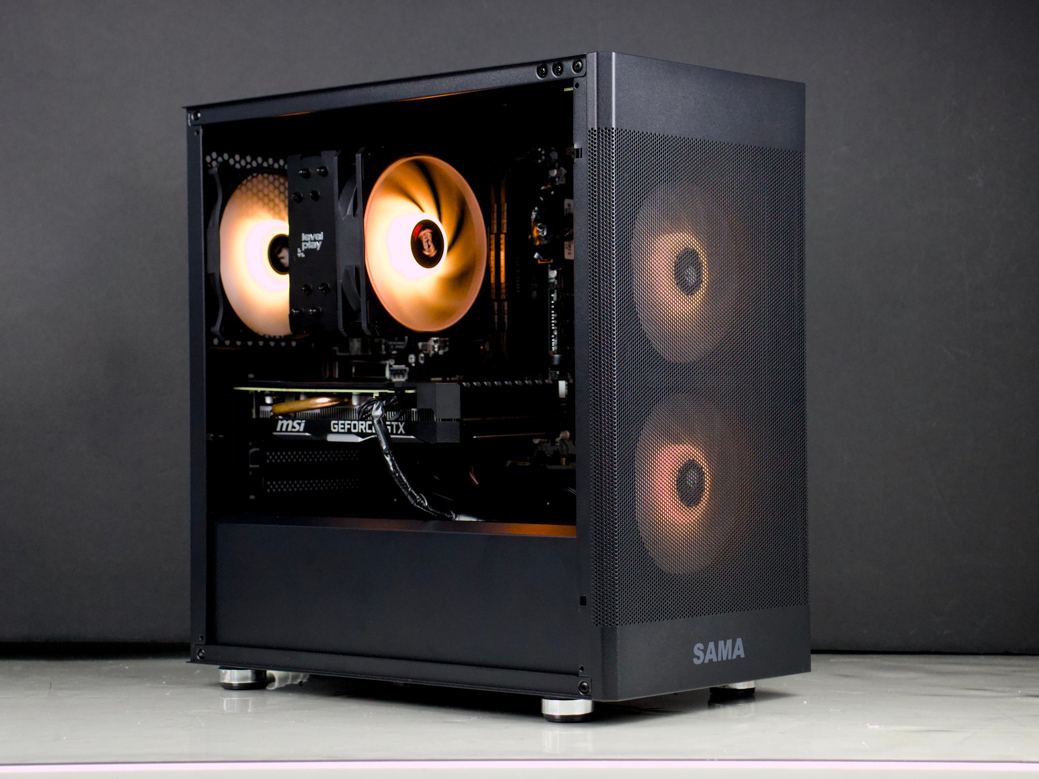 ⚫Powerful Value Gaming PC – Ryzen 7, GTX 1660 Super, 16GB Ram, 500GB SSD - RGB/WiFi/BlueTooth⚫