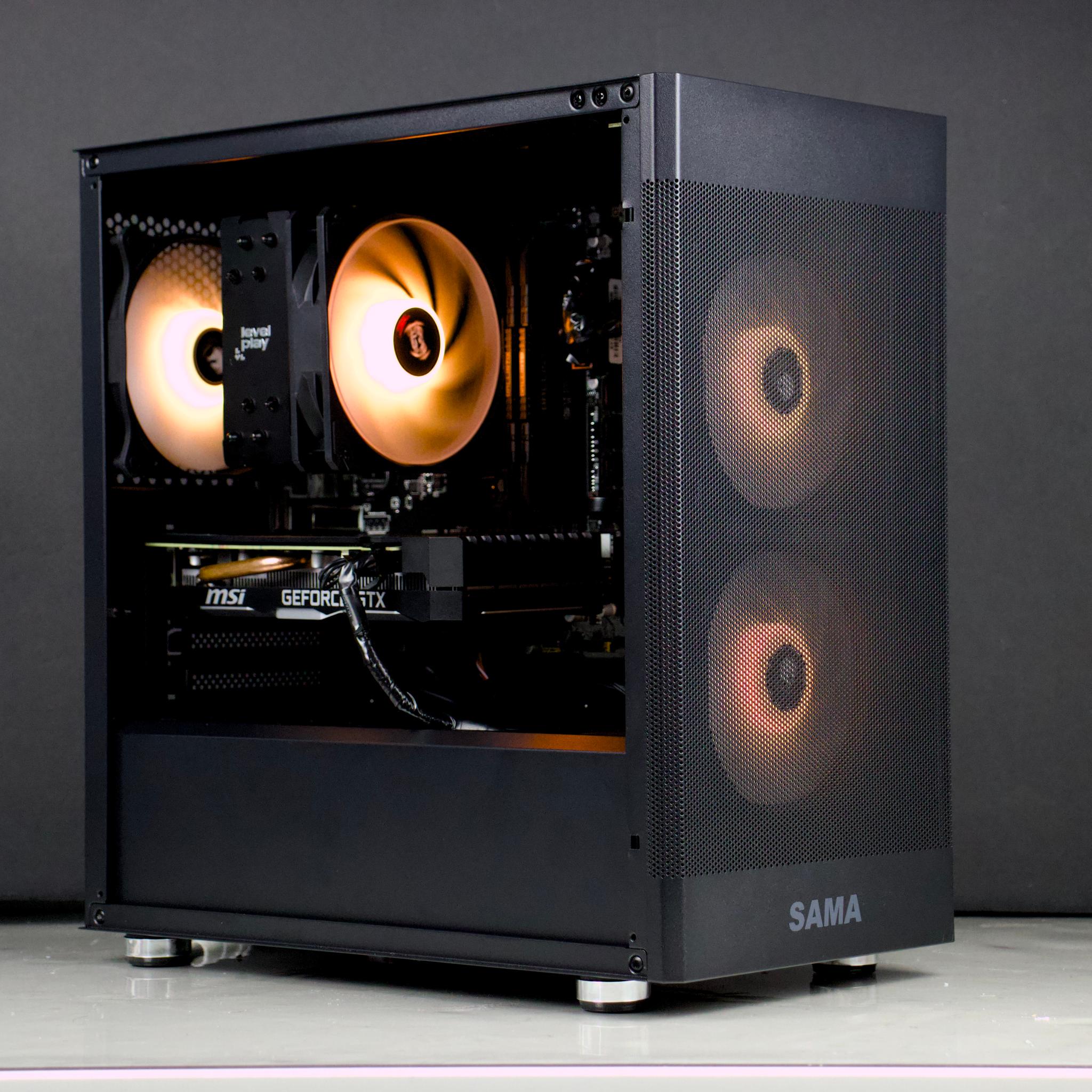 ⚫Powerful Value Gaming PC – Ryzen 7, GTX 1660 Super, 16GB Ram, 500GB SSD - RGB/WiFi/BlueTooth⚫