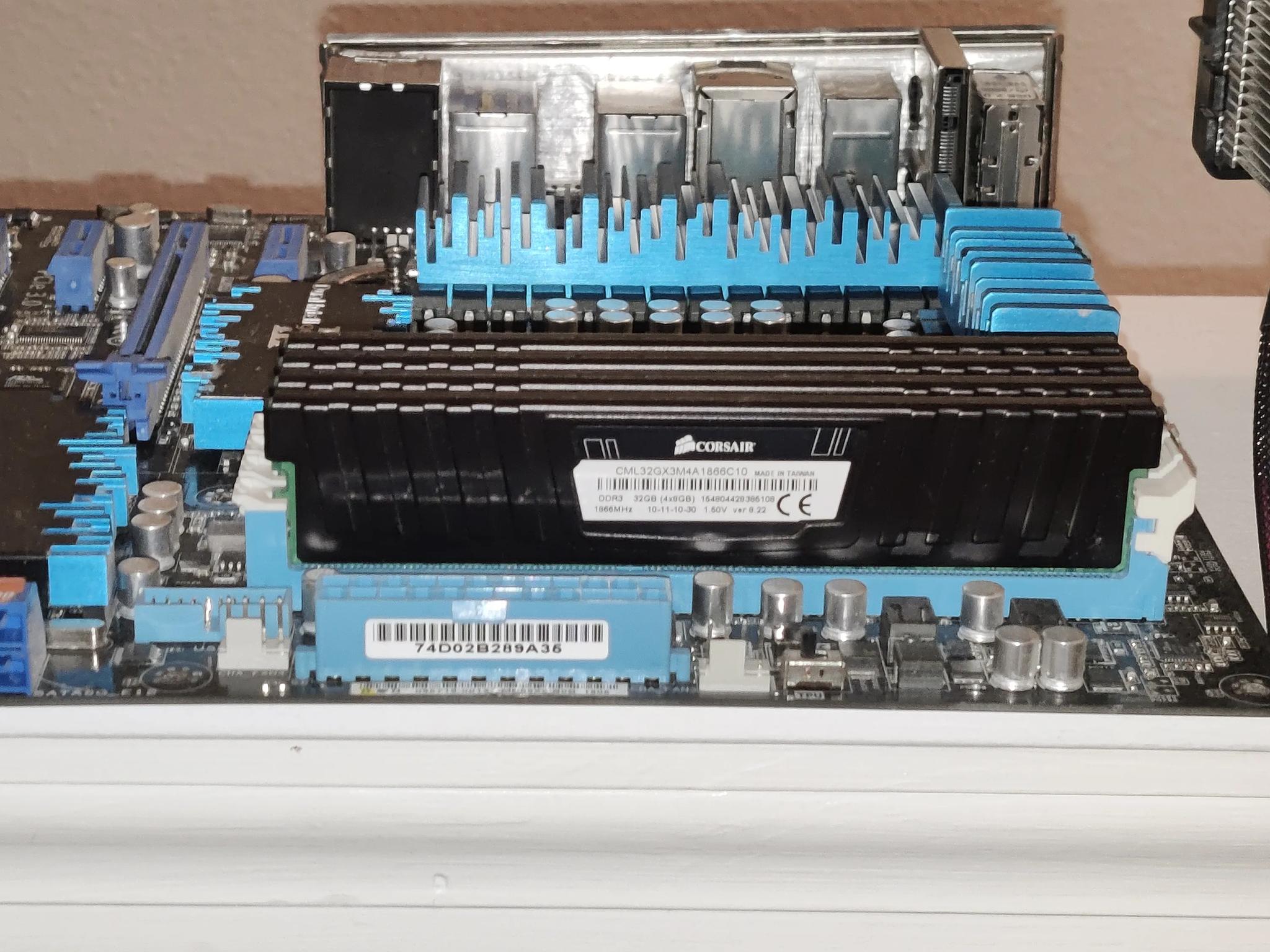 CPU/MOBO/COOLER/RAM COMBO! (for parts!)