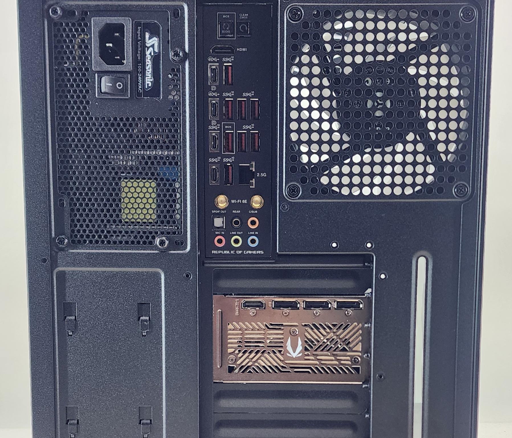 Gaming PC Ryzen 9 7950X3D 32GB RAM 4TB SSD 5070 Ti 16GB Windows 11 Computer