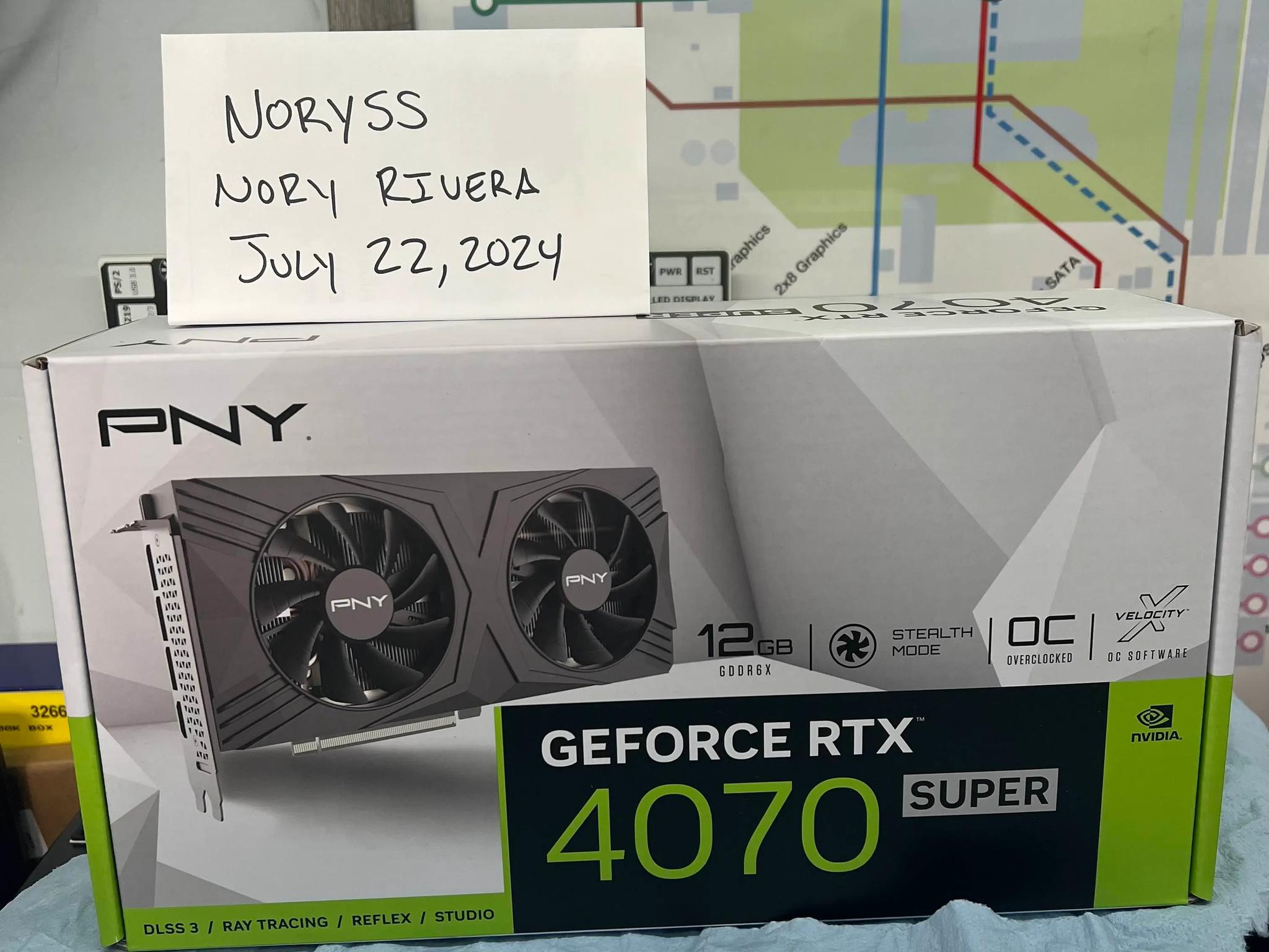 PNY RTX 4070 SUPER Brand New
