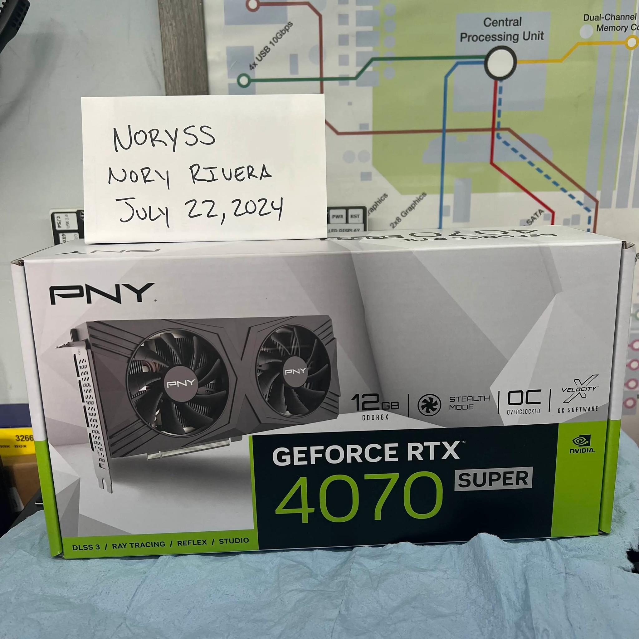 PNY RTX 4070 SUPER Brand New