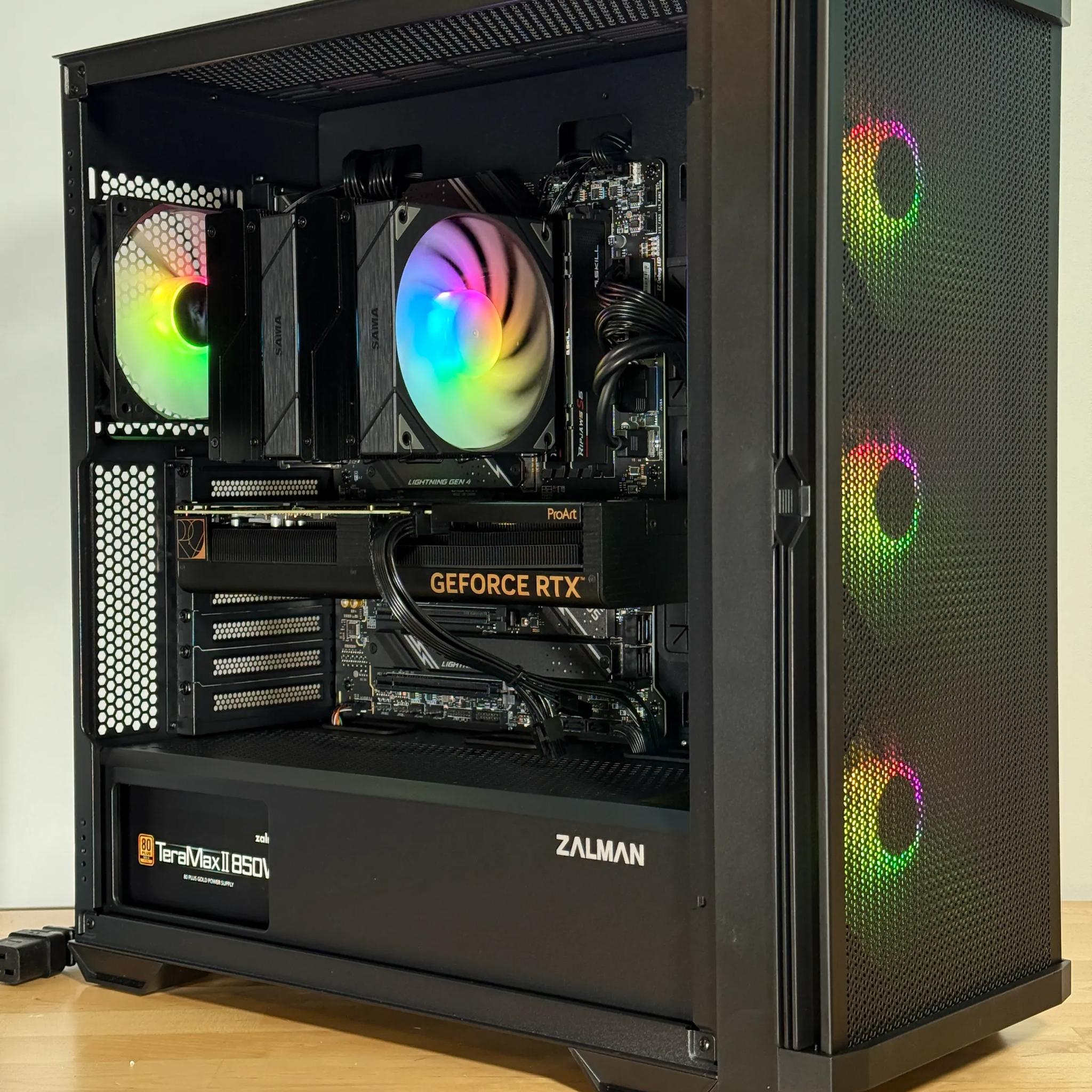 RTX 4070 Intel Core i7 12700k Gaming PC
