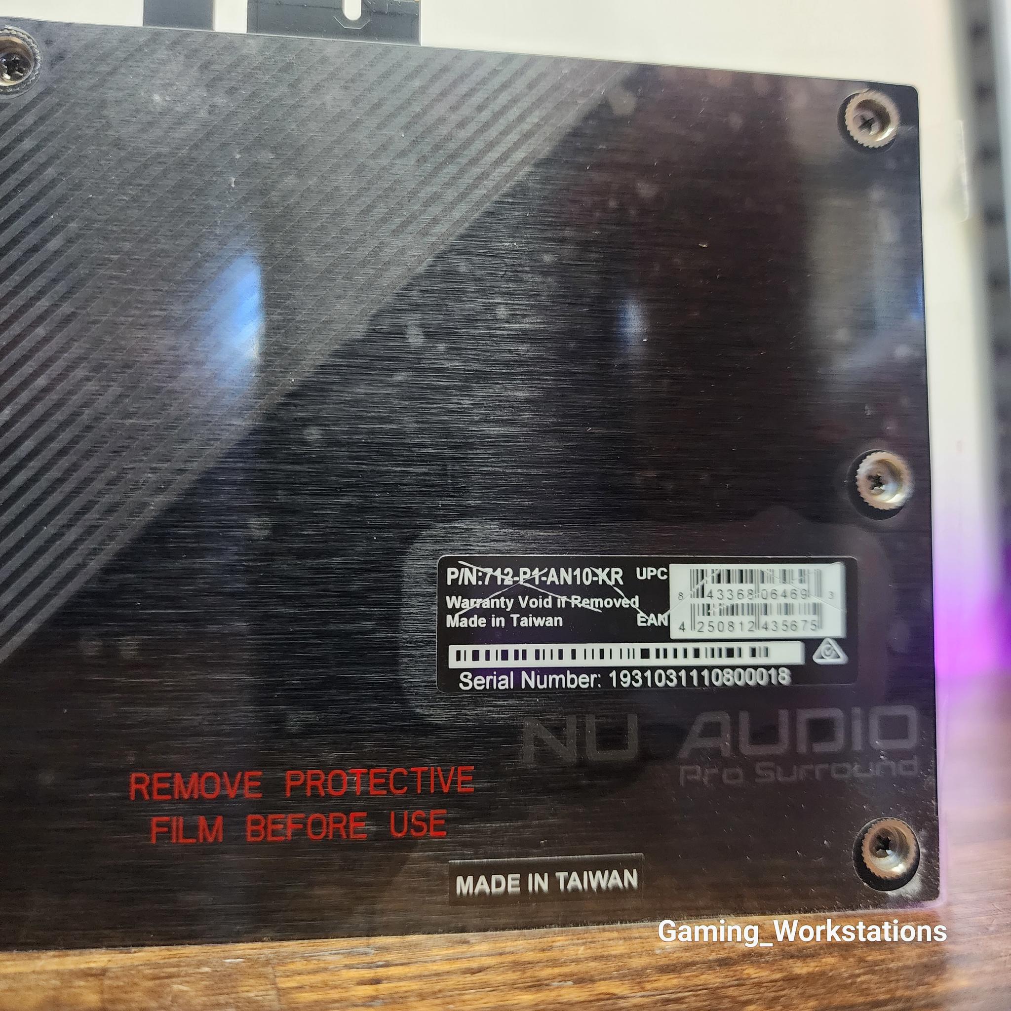 EVGA NU Audio Pro Surround Node Daughterboard