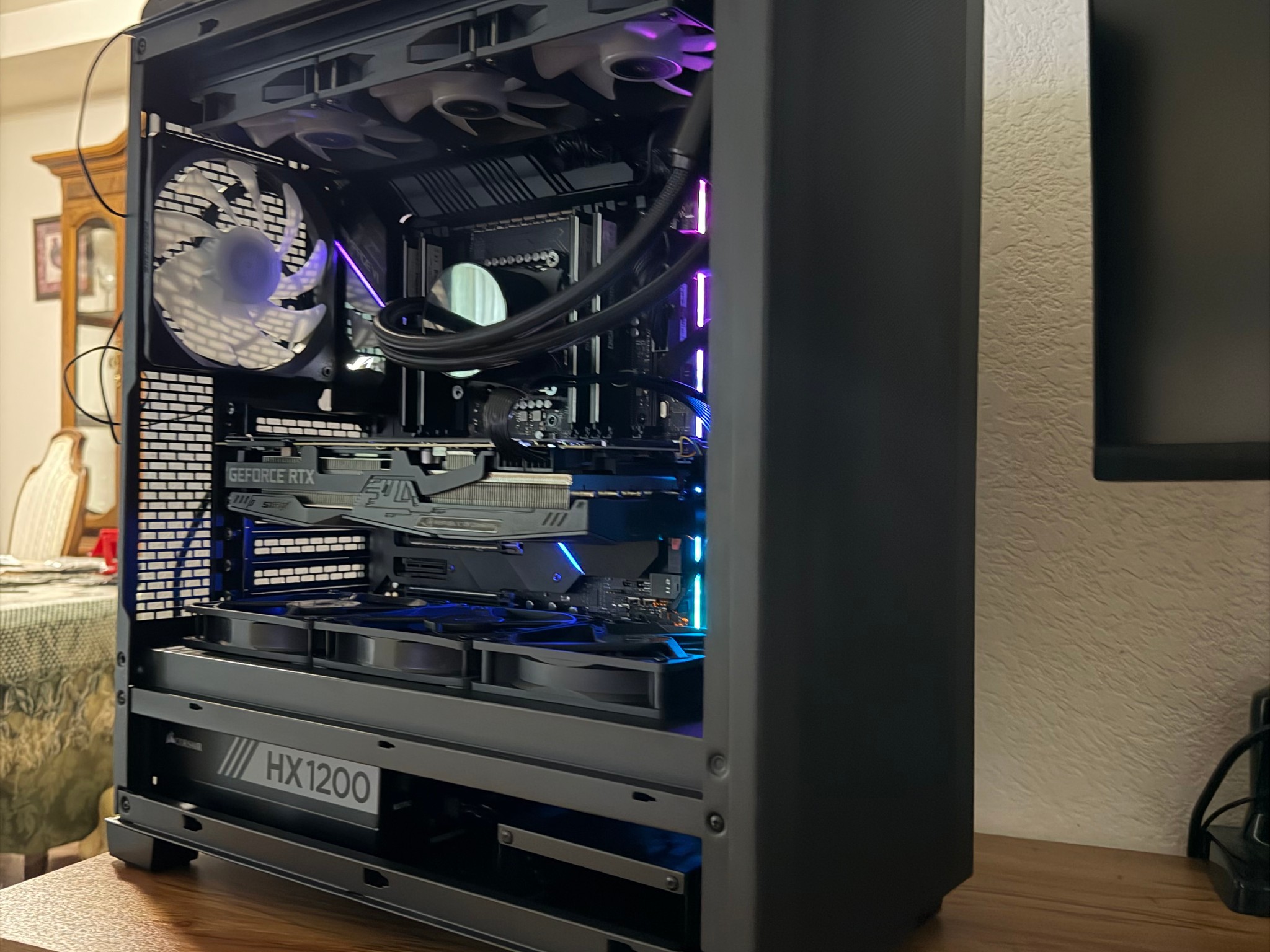 Intel [HEDT] ROG STRIX themed PC! 10980XE | 64GB DDR4 | 2080Ti | 1.5TB SSD Storage | Free Shipping!