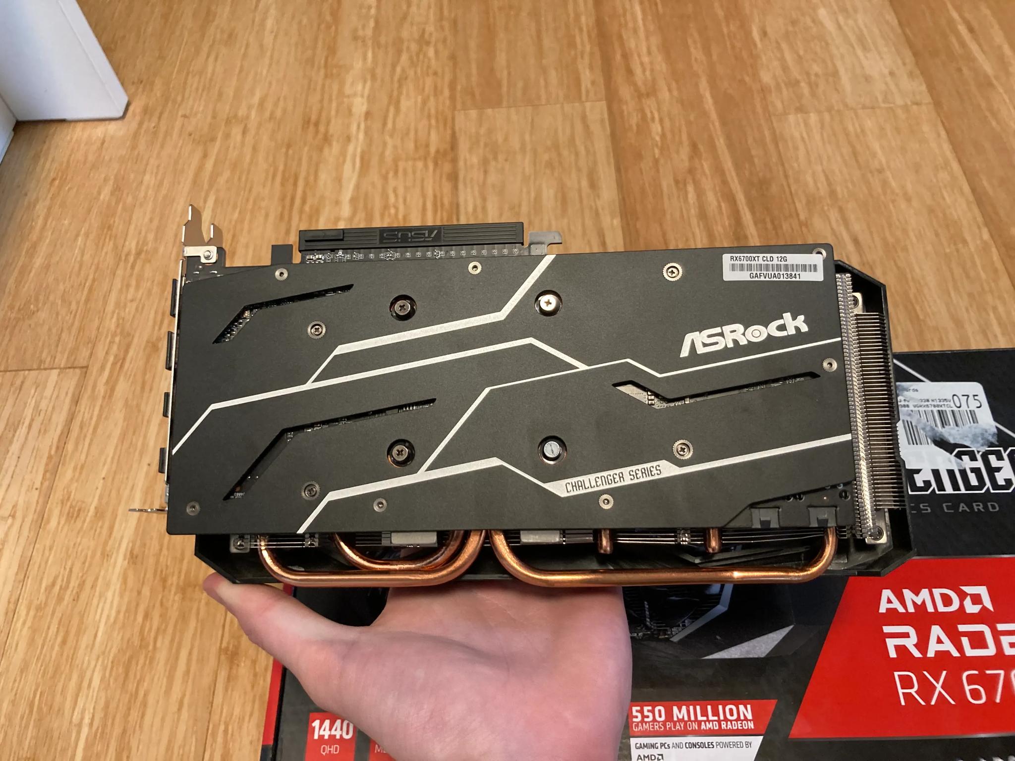 ASRock AMD Radeon RX 6700 XT Challenger 12GB (Like new)