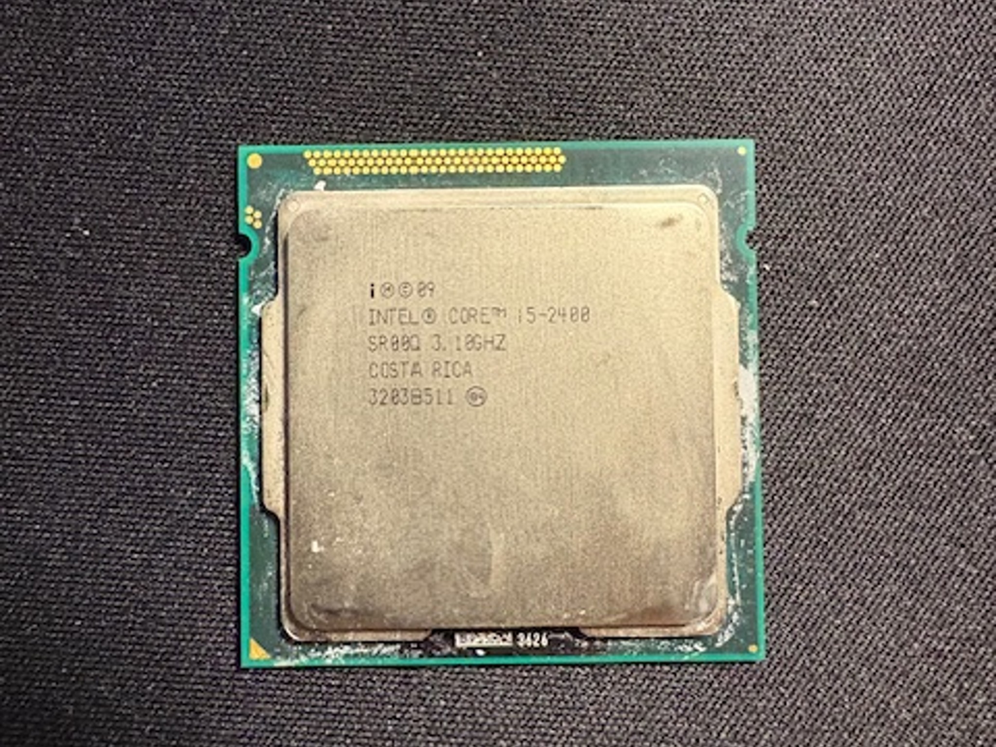 Intel i5 2400 | Base 3.10 GHz | Max 3.40 GHz | 6 MB Cache | With Cooler