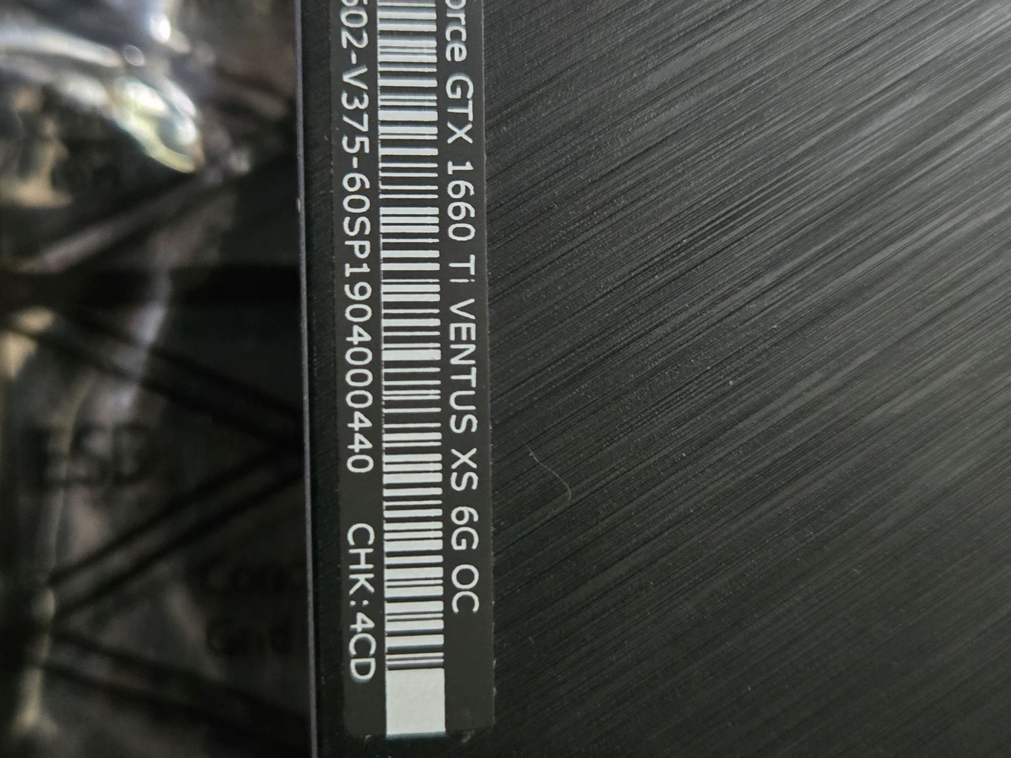 MSI Ventus GTX 1660 Ti OC
