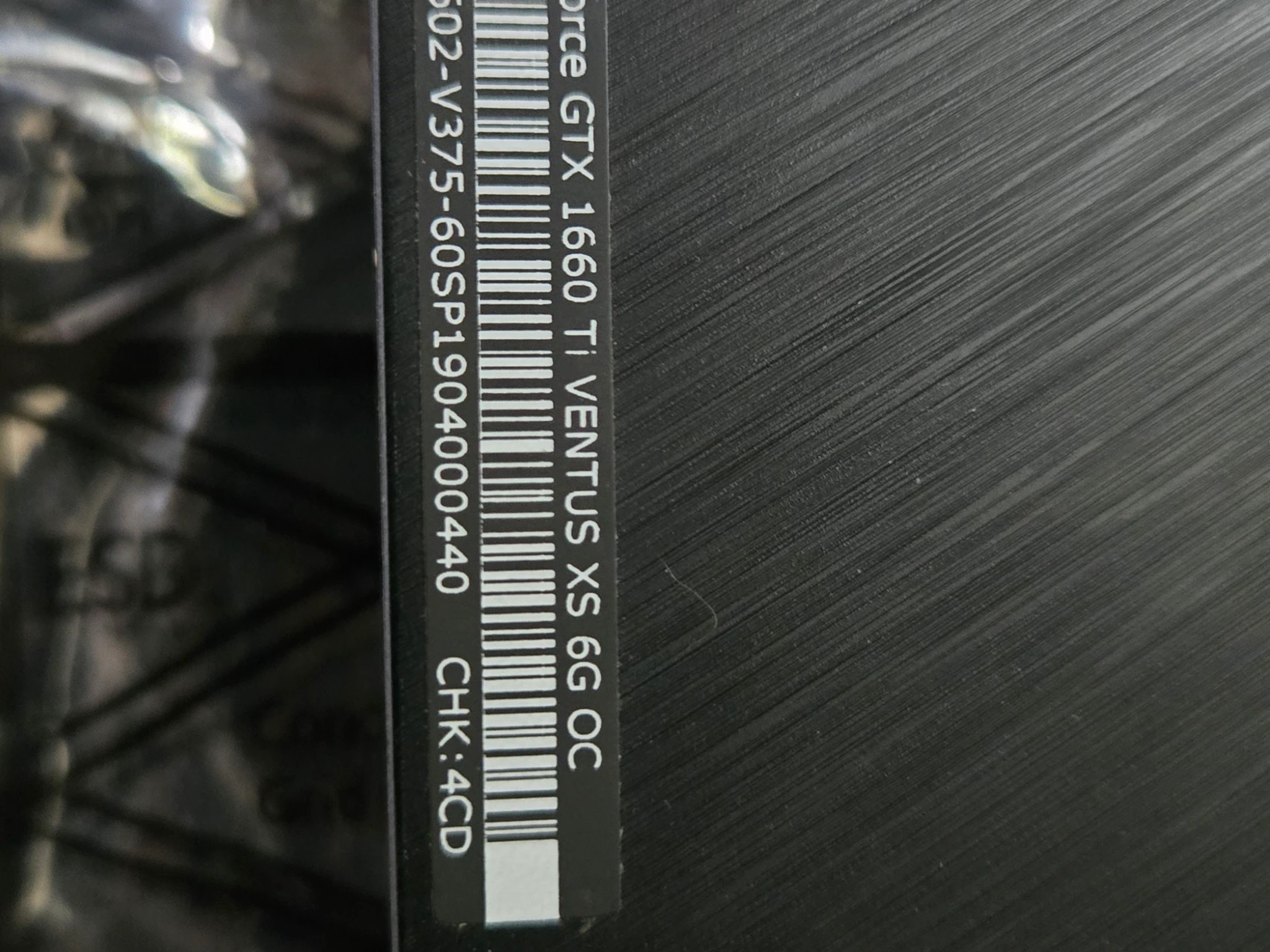 MSI Ventus GTX 1660 Ti OC