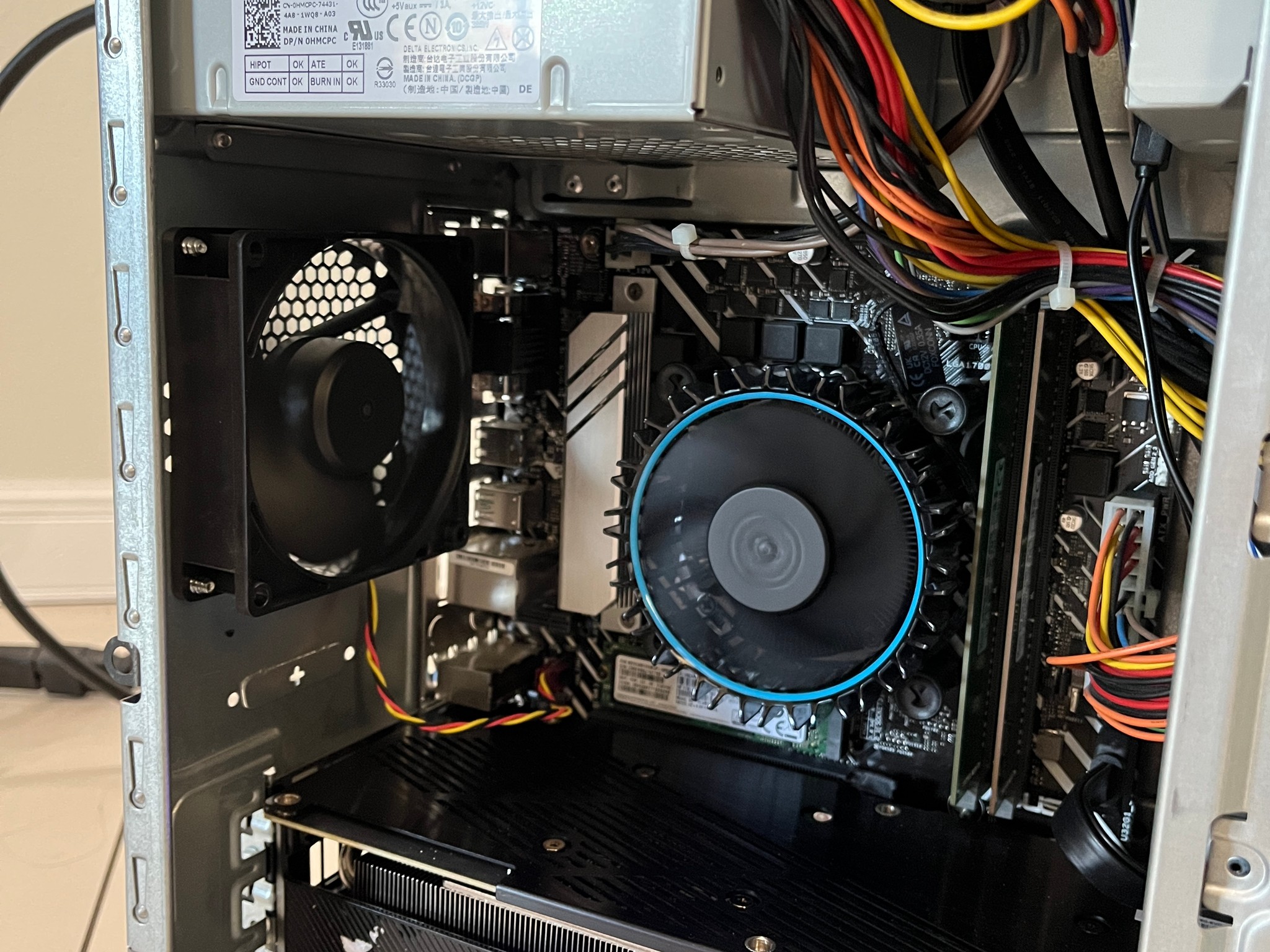 NVIDIA RTX 2070, Intel Core i3-12100, 16GB RAM, 512GB M.2 SSD - Sleeper Gaming PC w/ Wi-Fi & BT