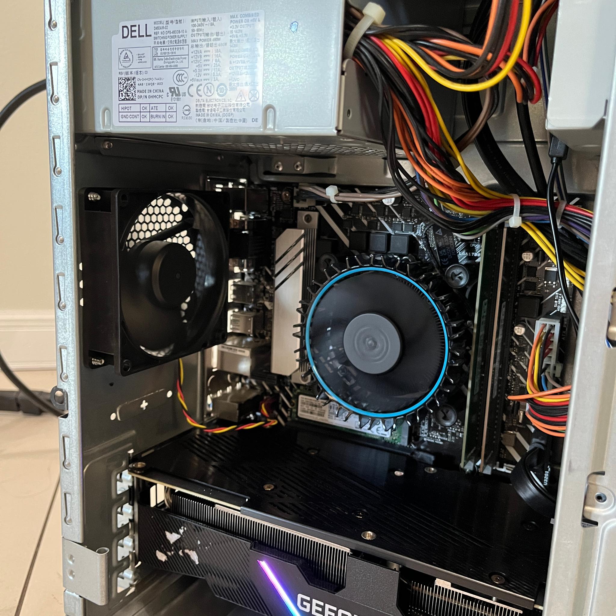 NVIDIA RTX 2070, Intel Core i3-12100, 16GB RAM, 512GB M.2 SSD - Sleeper Gaming PC w/ Wi-Fi & BT
