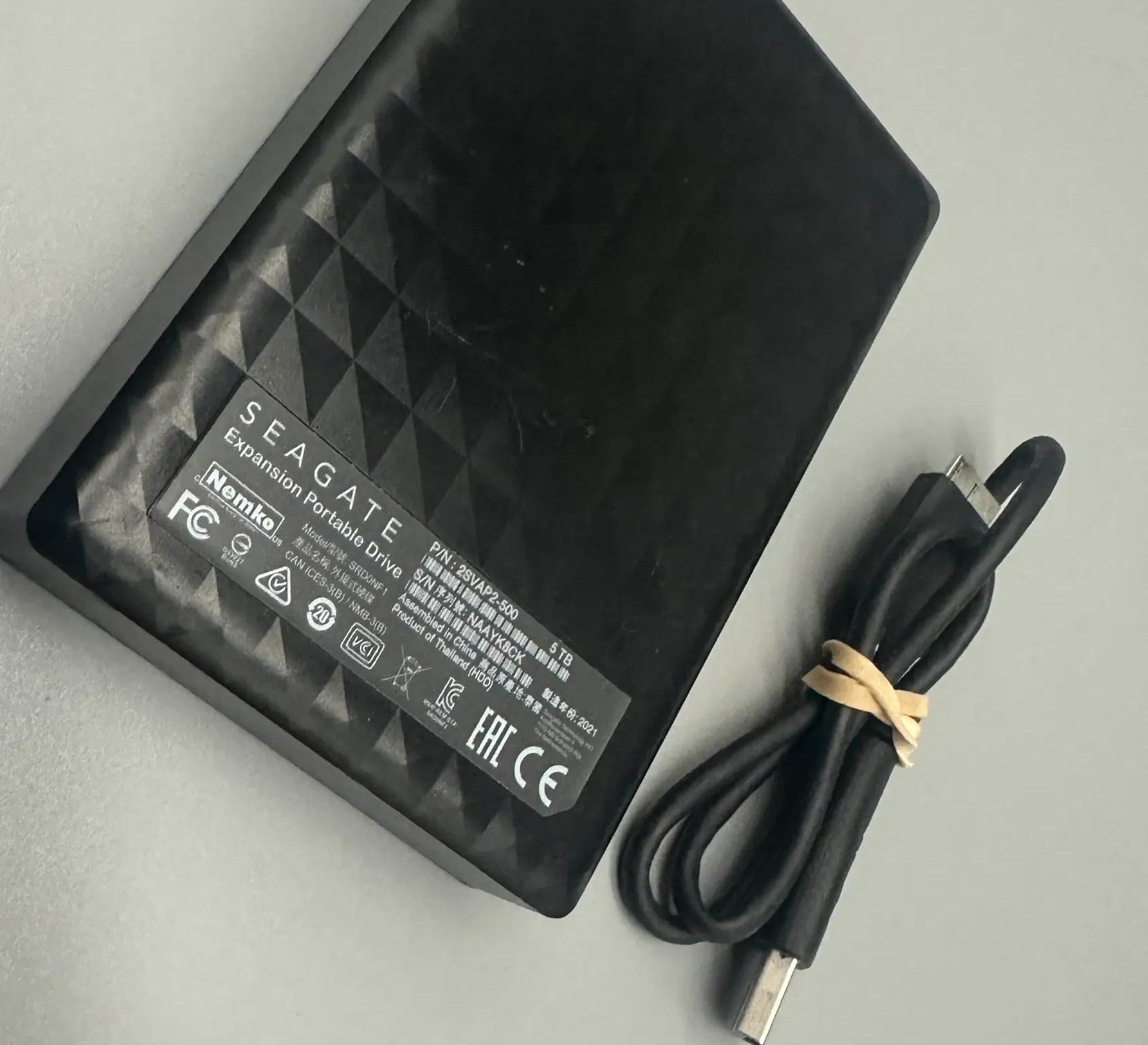 Seagate Portable 5TB External Hard Drive HD