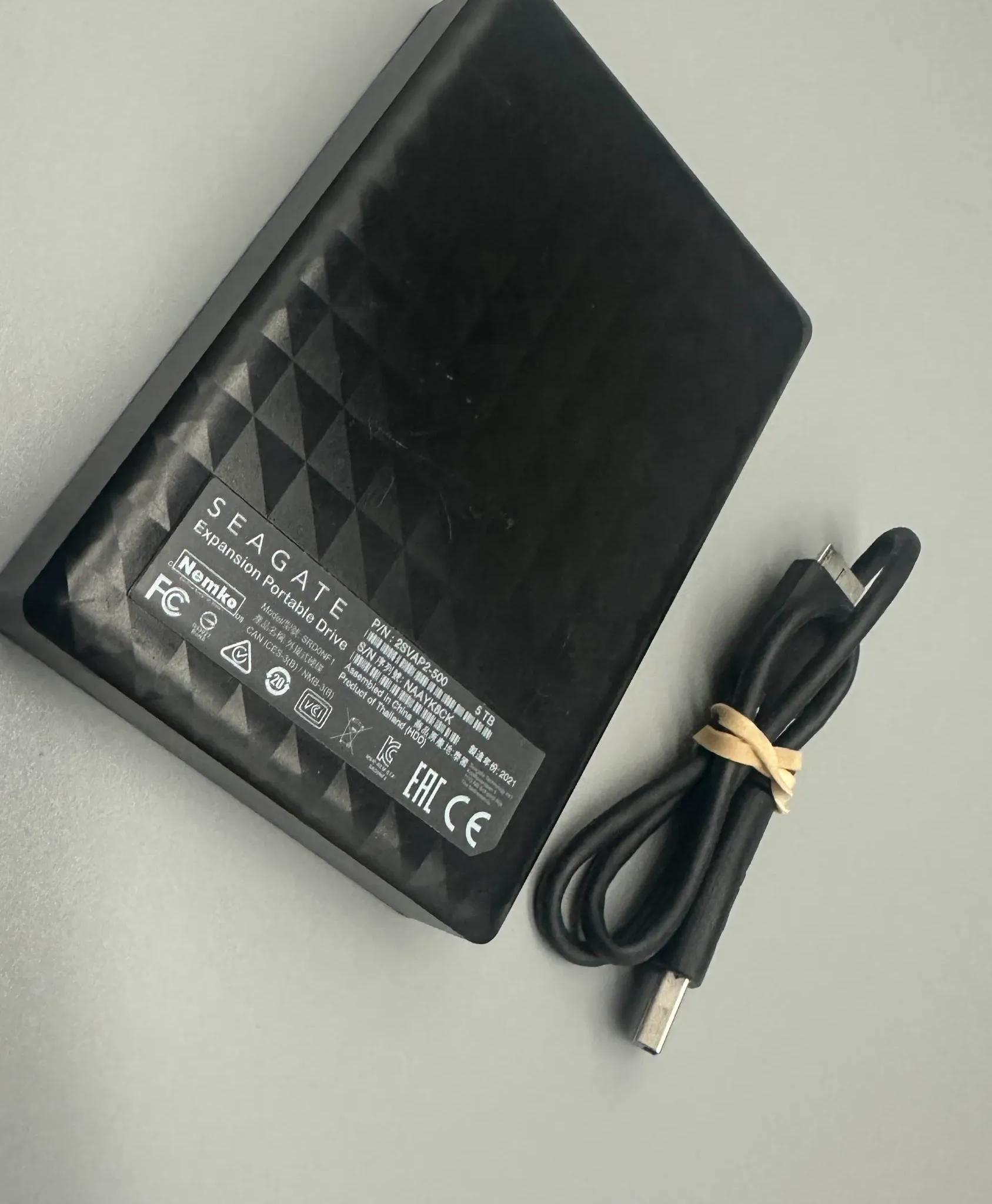 Seagate Portable 5TB External Hard Drive HD