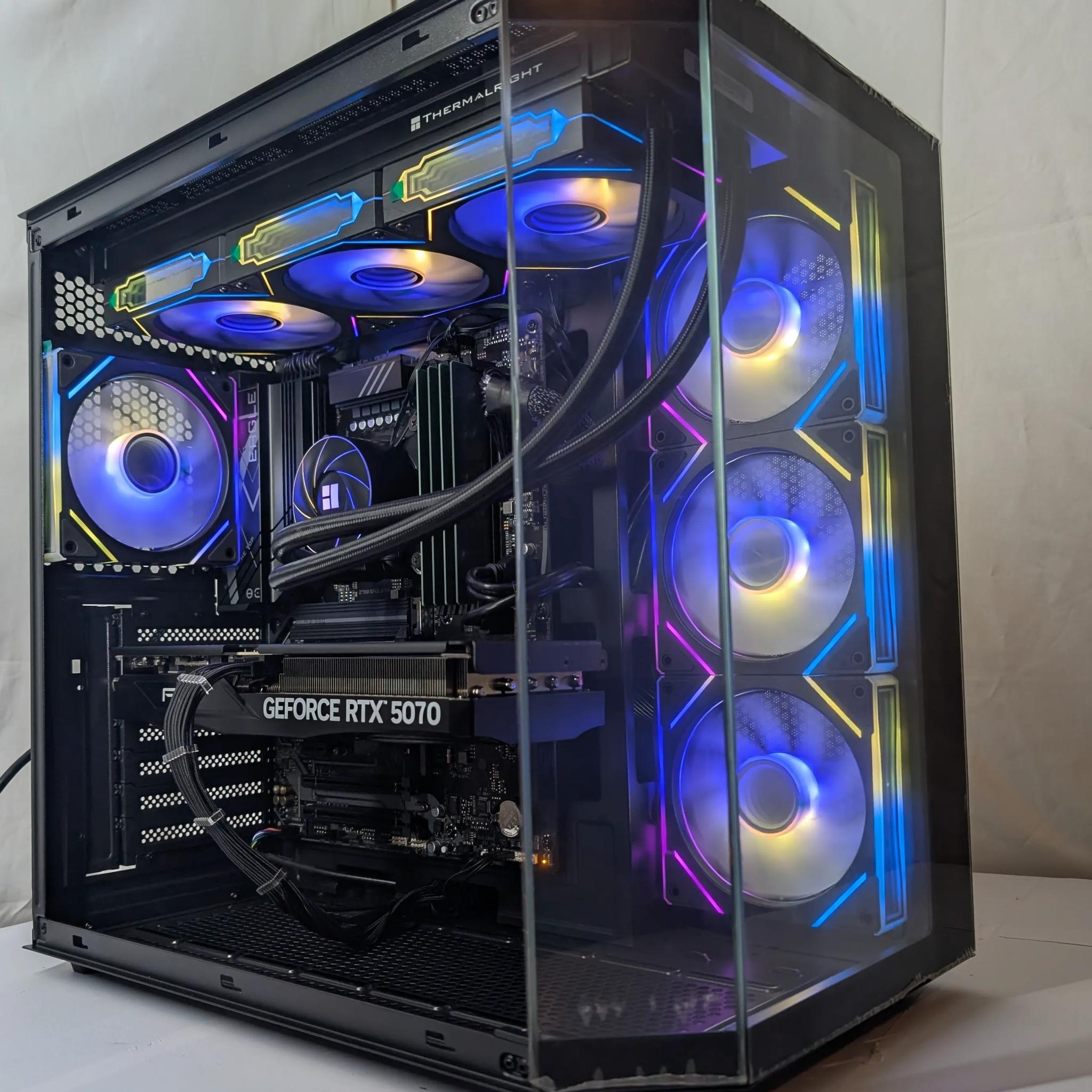 RTX 5070 | I7 12700 | 64GB DDR5 | Z790 motherboard | 360mm AIO | Windows 11 home