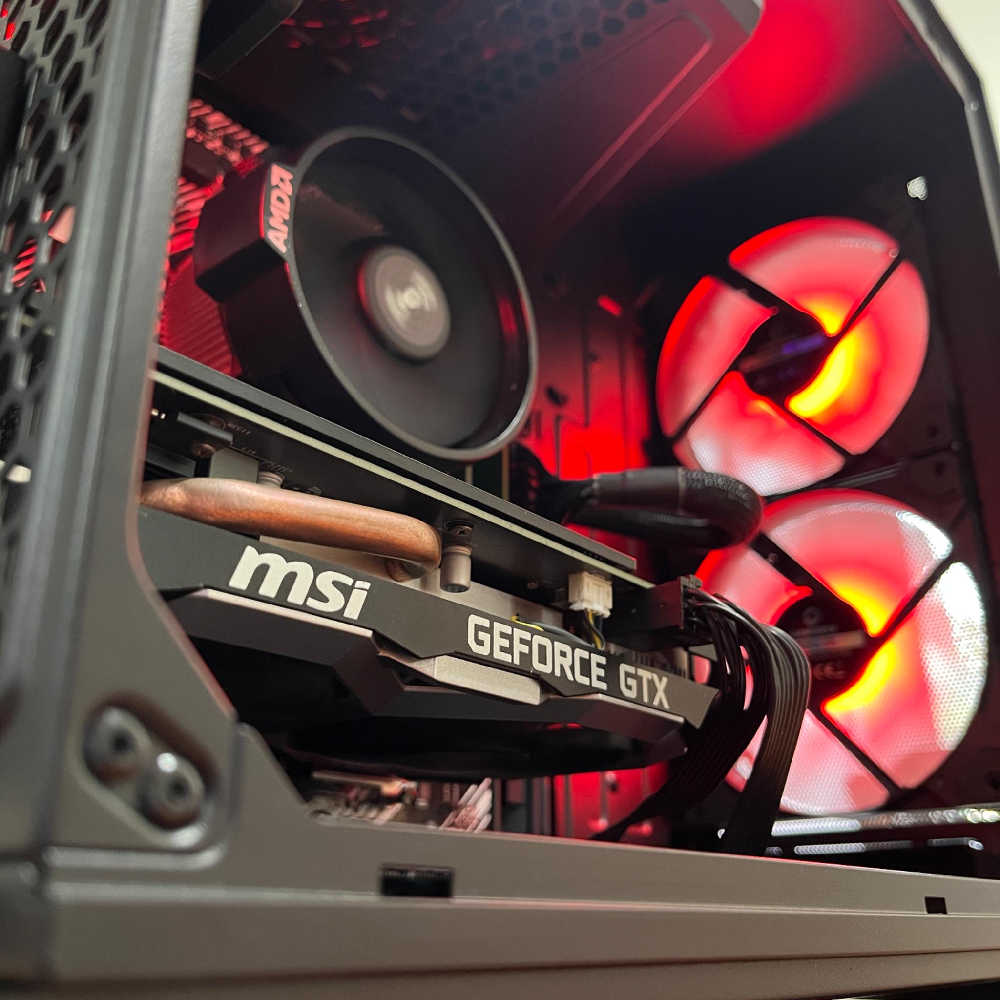 GTX 1660 6GB, Ryzen 7 1700, 16GB RAM | Static RGB Gaming Computer/PC