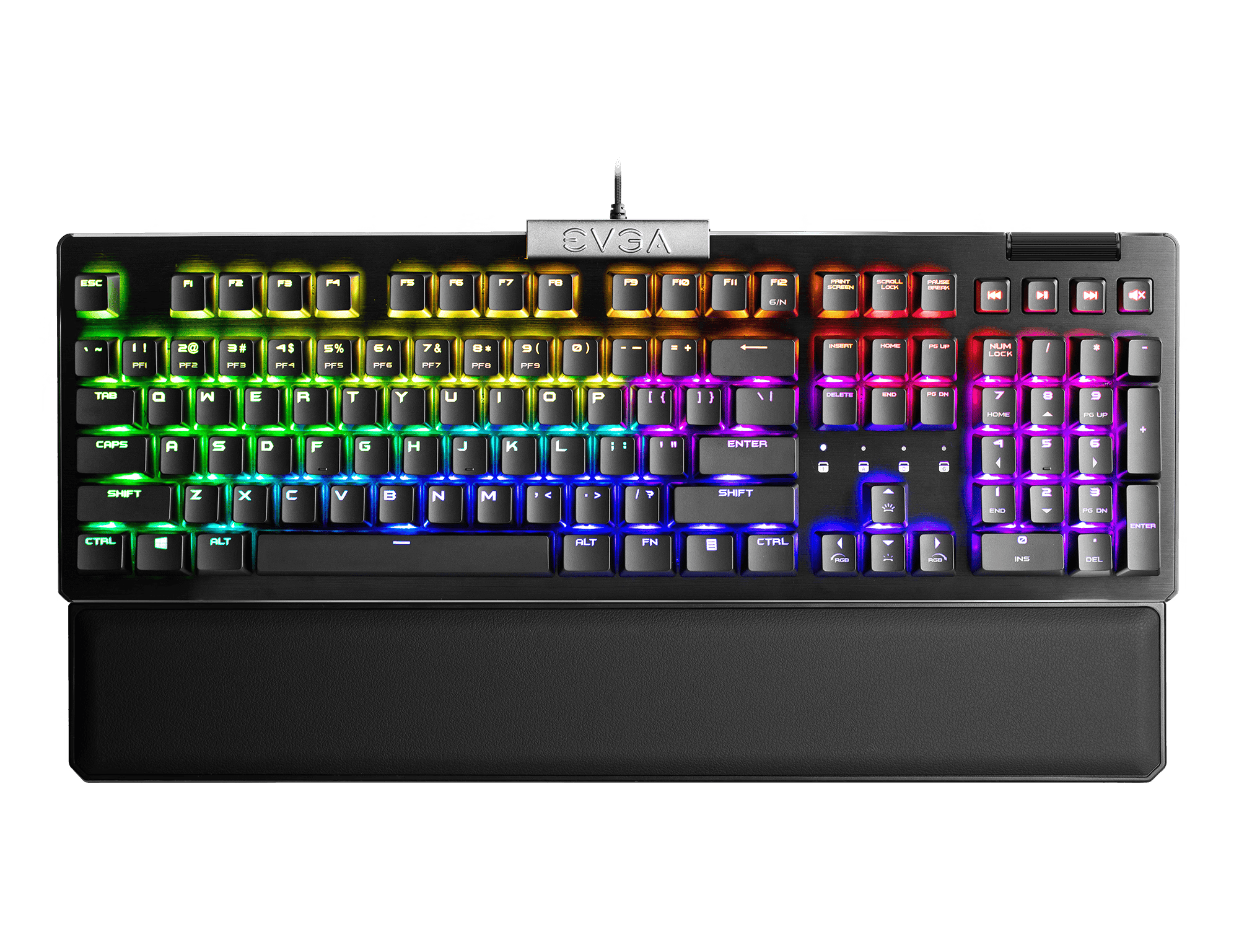 EVGA Z15 RGB Mechanical Gaming Keyboard (Clicky Switch) 822-W1-15US-KR