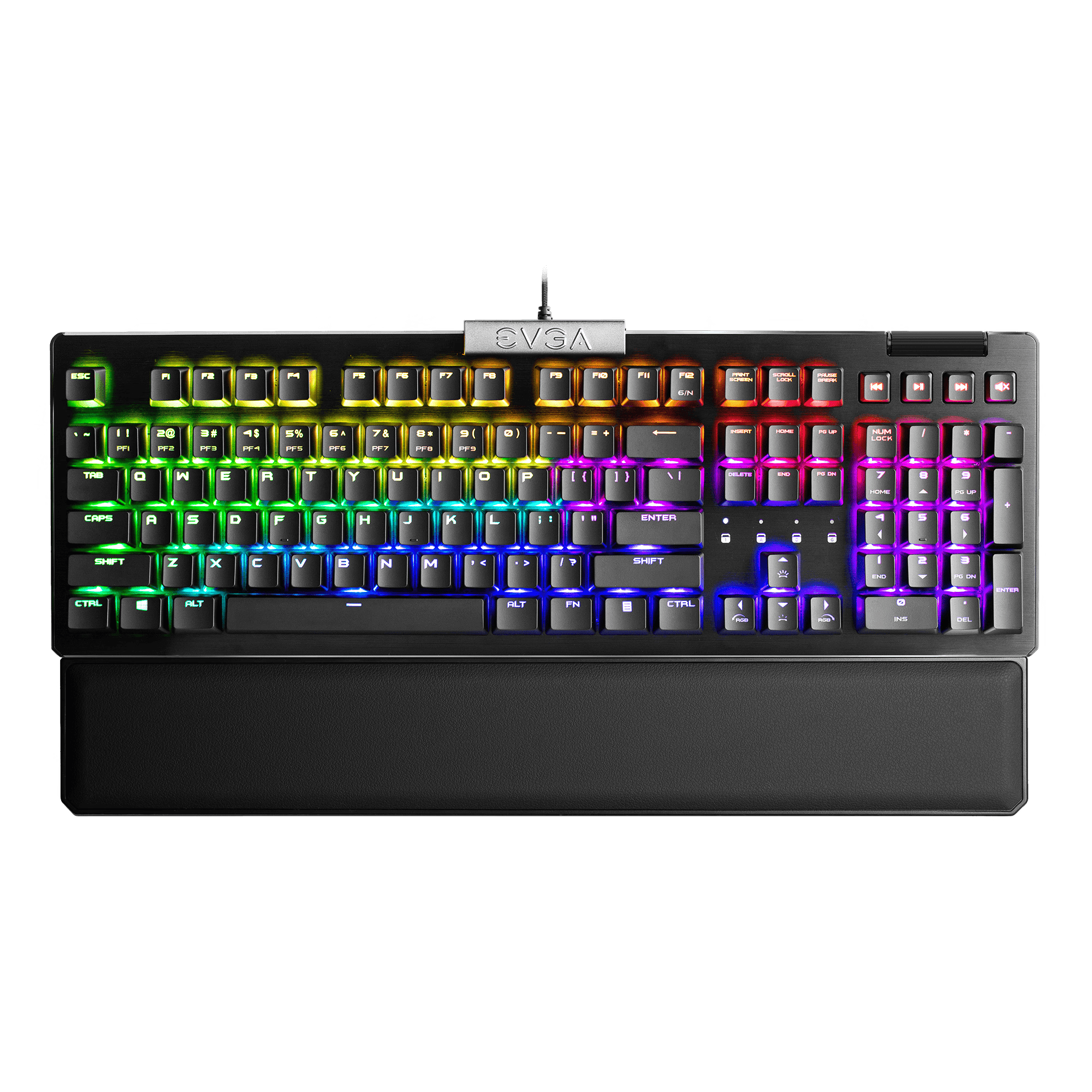 EVGA Z15 RGB Mechanical Gaming Keyboard (Clicky Switch) 822-W1-15US-KR