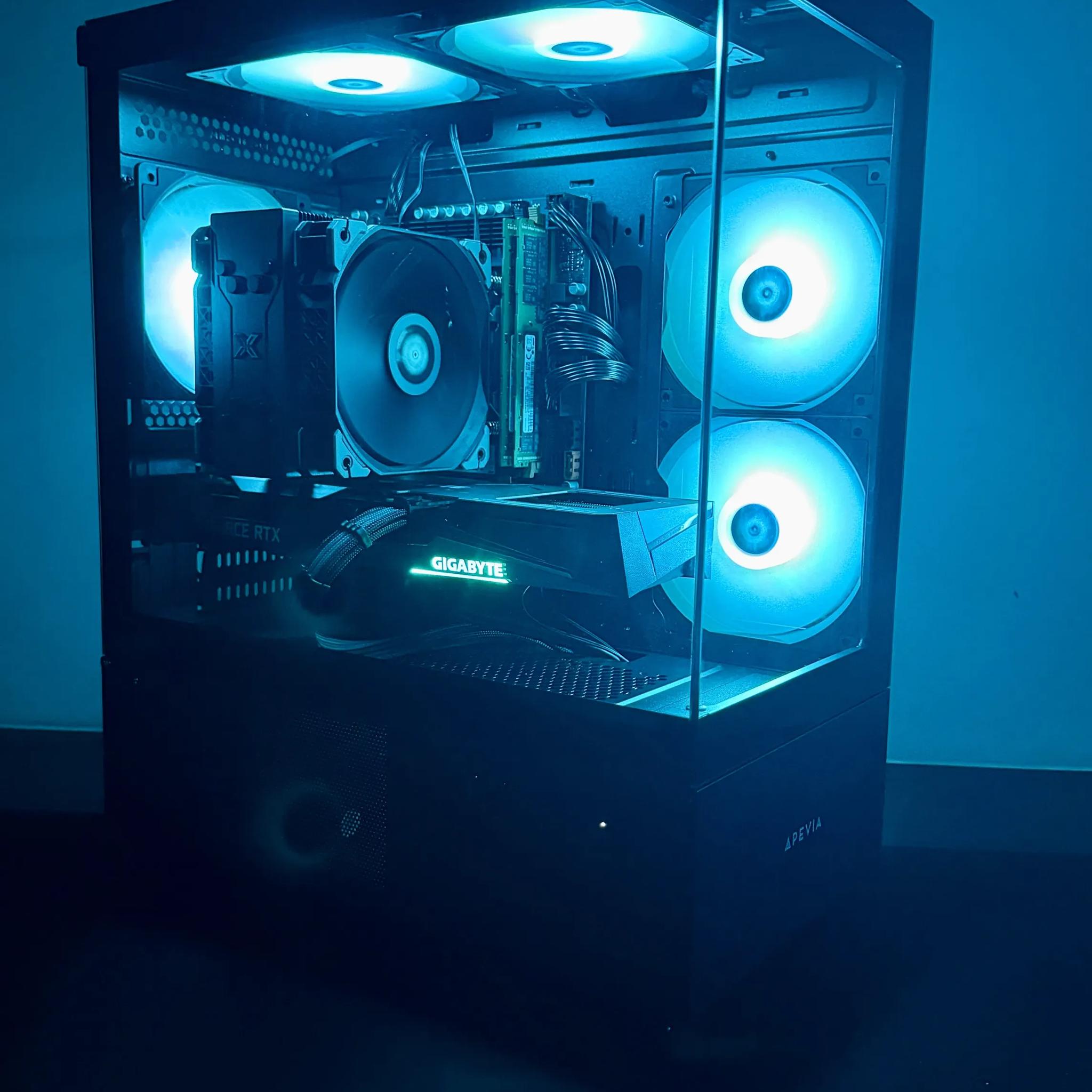 Budget Gaming PC - RTX 3060 Ti _ 1 TB SSD _ 64 GB RAM _ 14 Core Xeon CPU