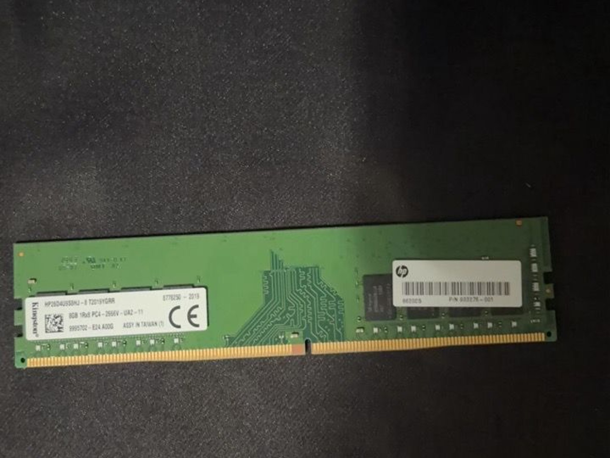 Kingston 8GB DDR4 Desktop RAM