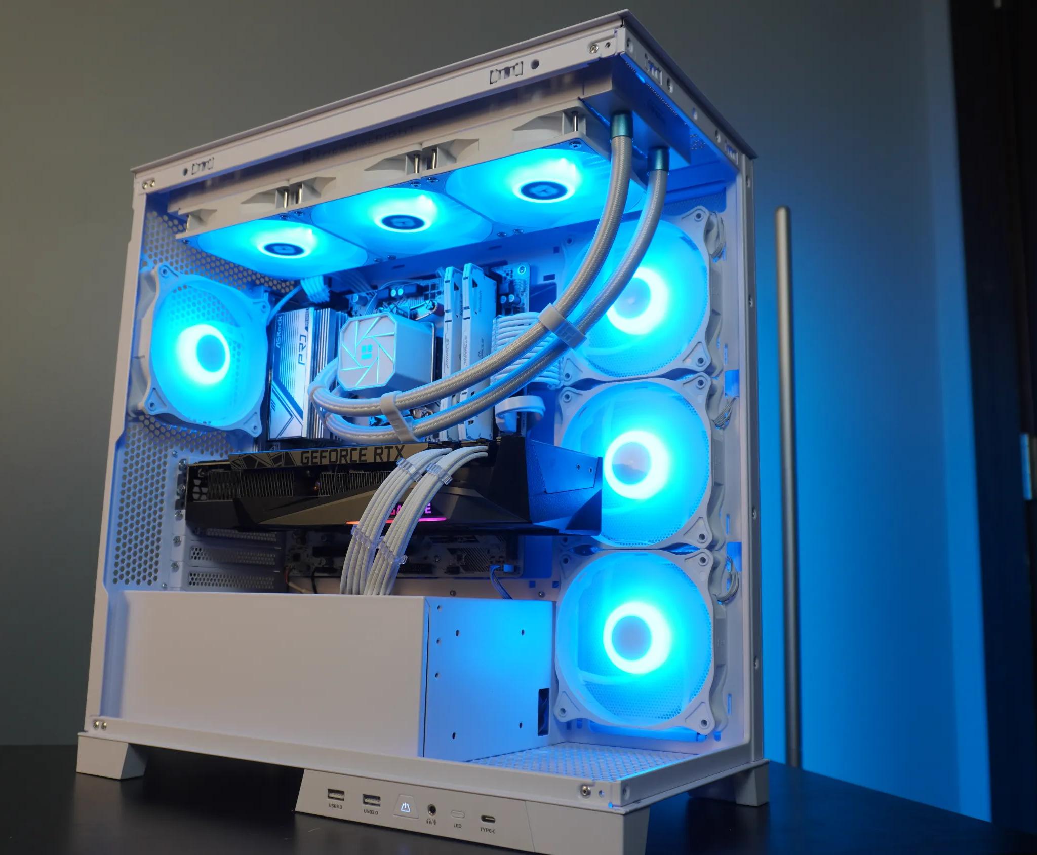 🤍AESTHETIC BEAST🤍 1440p Ready 💚 RTX 3080 10GB 🧡 Ryzen 7 5800x3d | 32GB DDR4 | 1TB NVME | WIFI