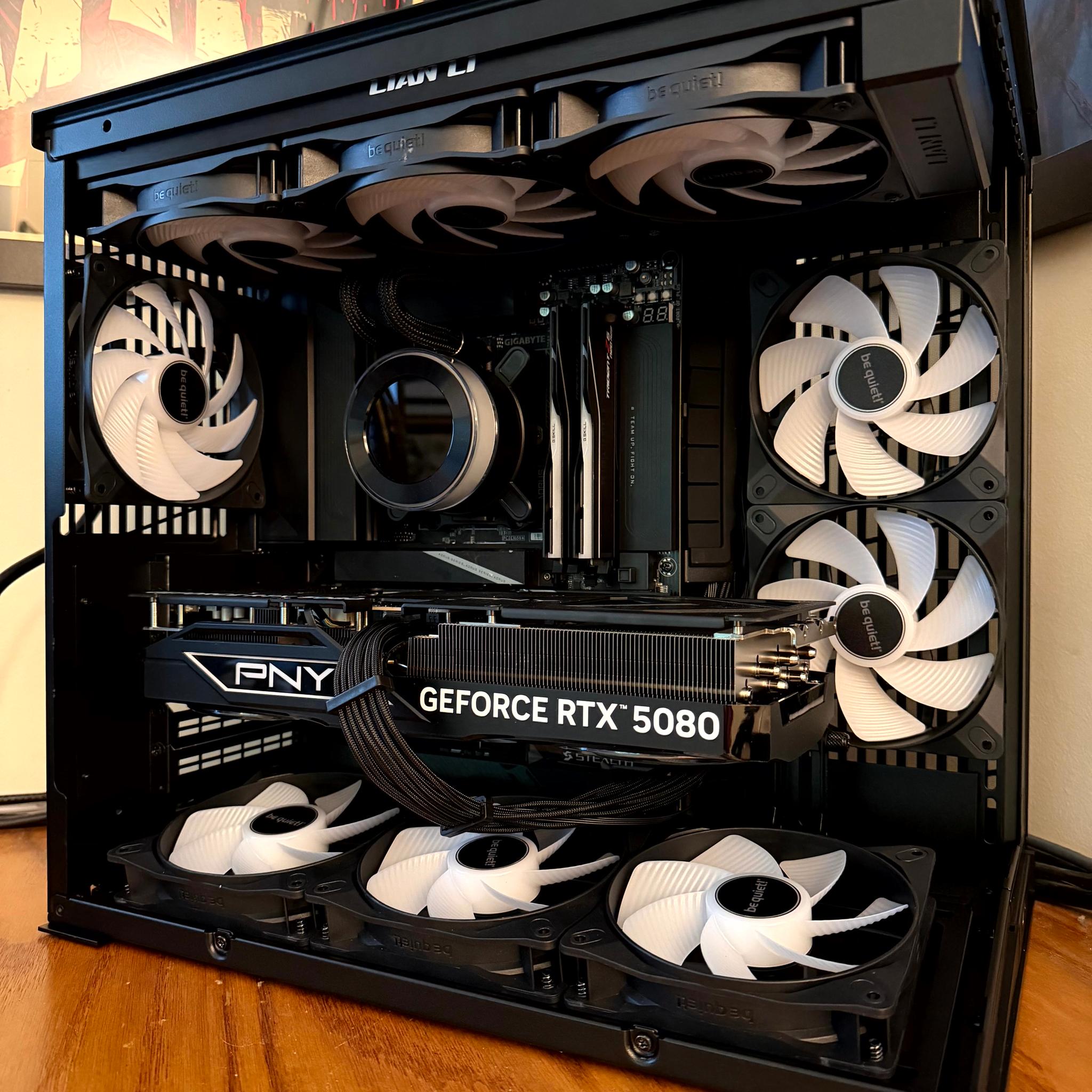 Dark Heart - RTX 5080 OC | Ryzen 7 9800x3d | 2TB | 32GB @6400 MT/sec CL30 | 1200W Platinum PSU