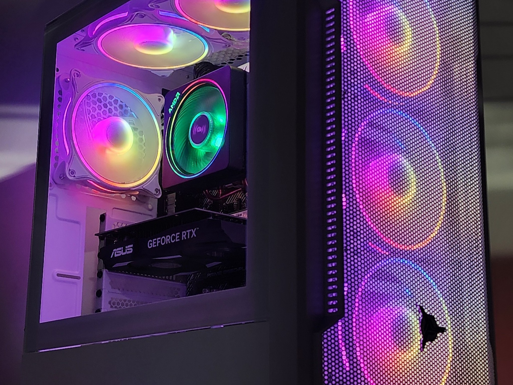 Gaming PC Ryzen 5 5500 16GB RAM 256GB SSD + 1TB HDD RTX 3050 6GB Win11 Computer