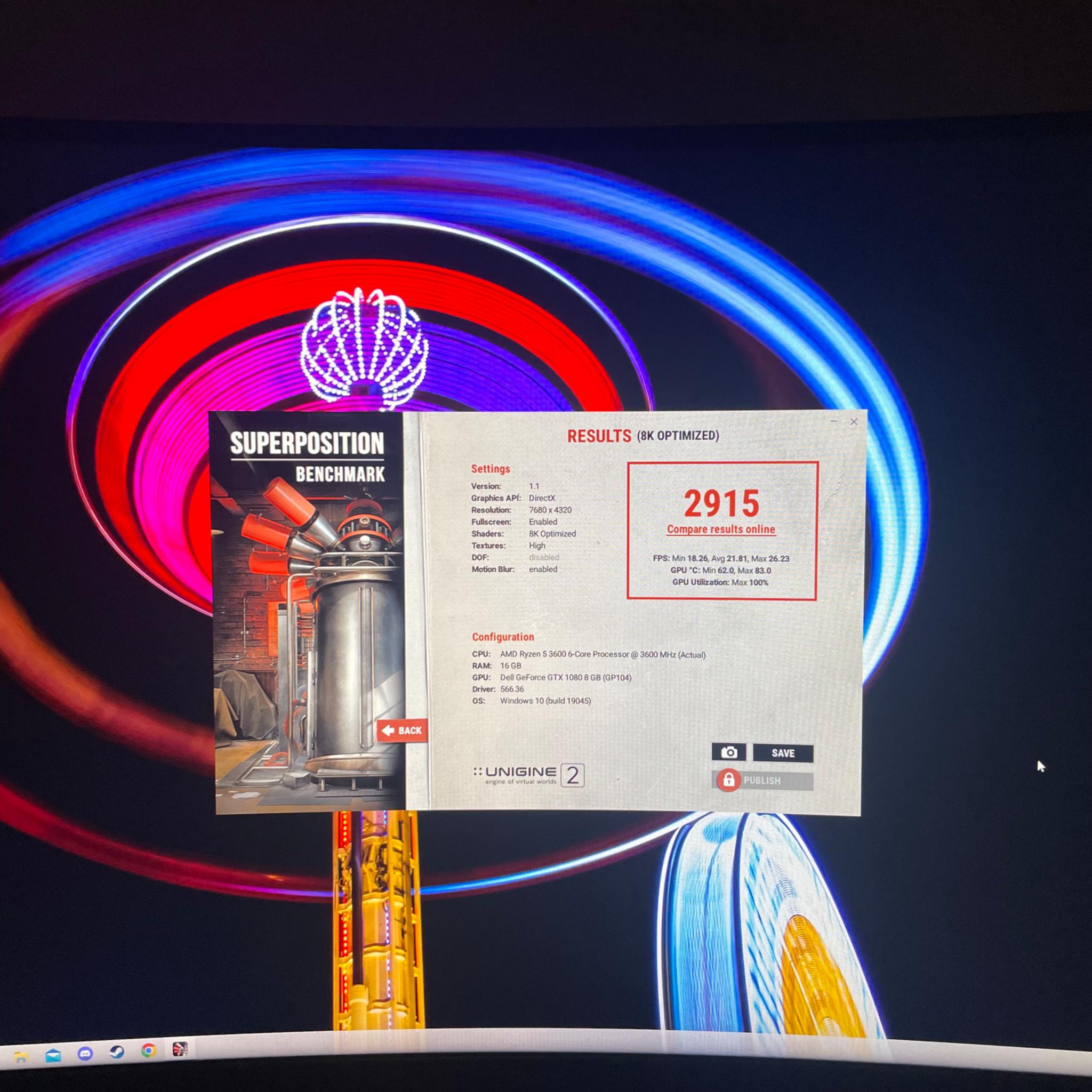 Gtx 1080 8gb Aero Blower Card