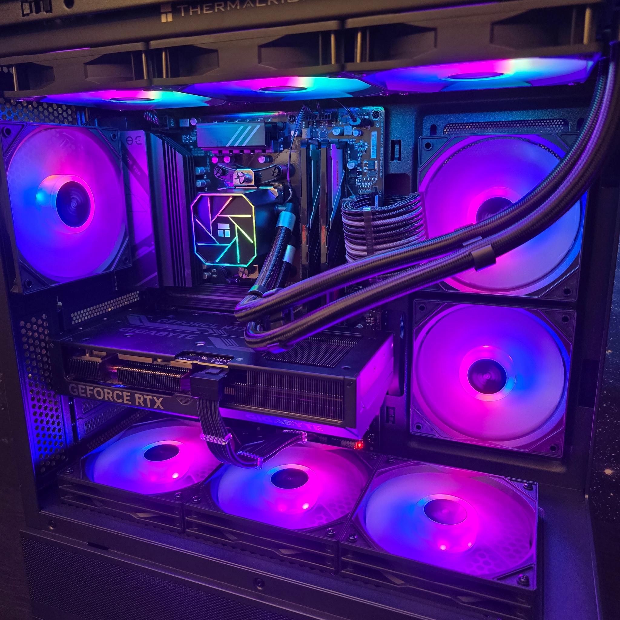 🚀 HIGH END CUSTOM AM5 PC | RTX 4070 SUPER 12GB | RYZEN 7 7800X3D | 2TB SSD | 32GB DDR5 6000MHZ 🚀