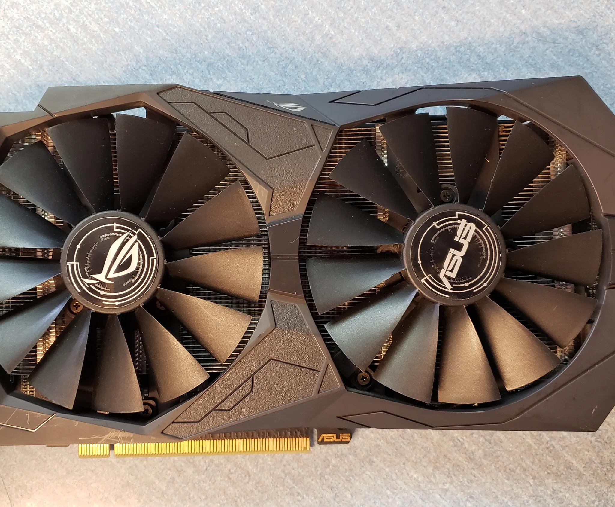 Asus RX 570 STRIX 4gb graphics card