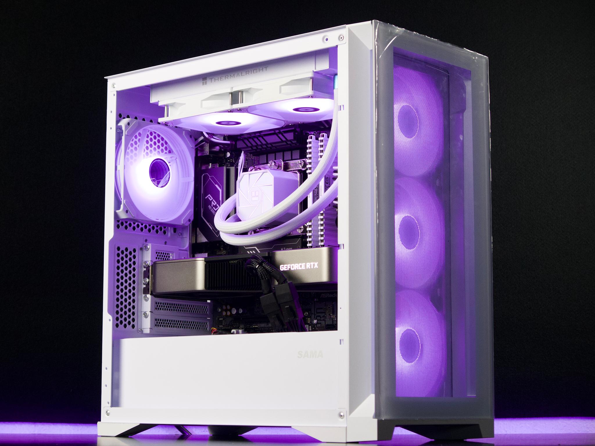 💜🤍💜 RTX 3080 ⚪ Intel i5-12600KF 🟣 32GB RAM ⚪ 1TB NVMe