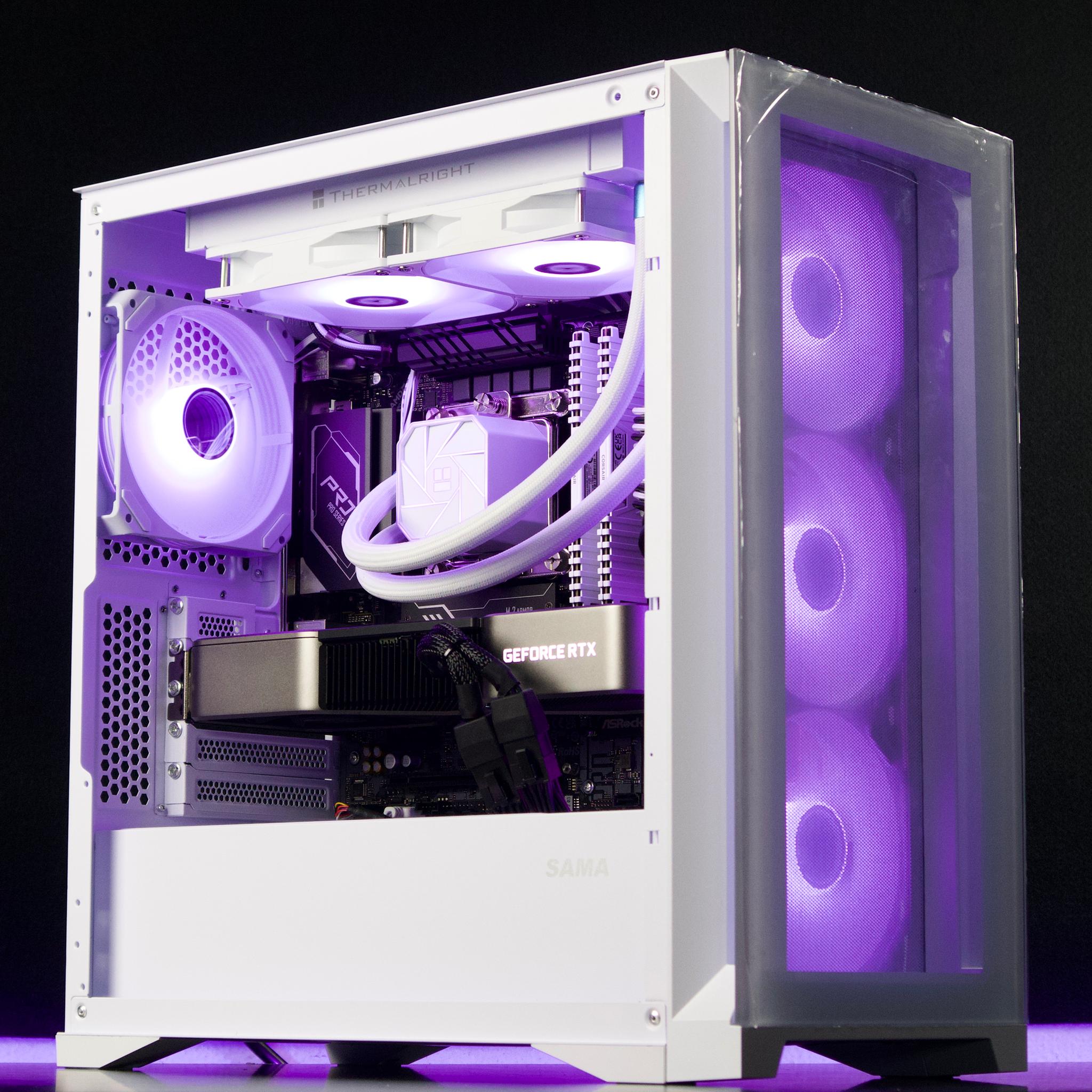 💜🤍💜 RTX 3080 ⚪ Intel i5-12600KF 🟣 32GB RAM ⚪ 1TB NVMe