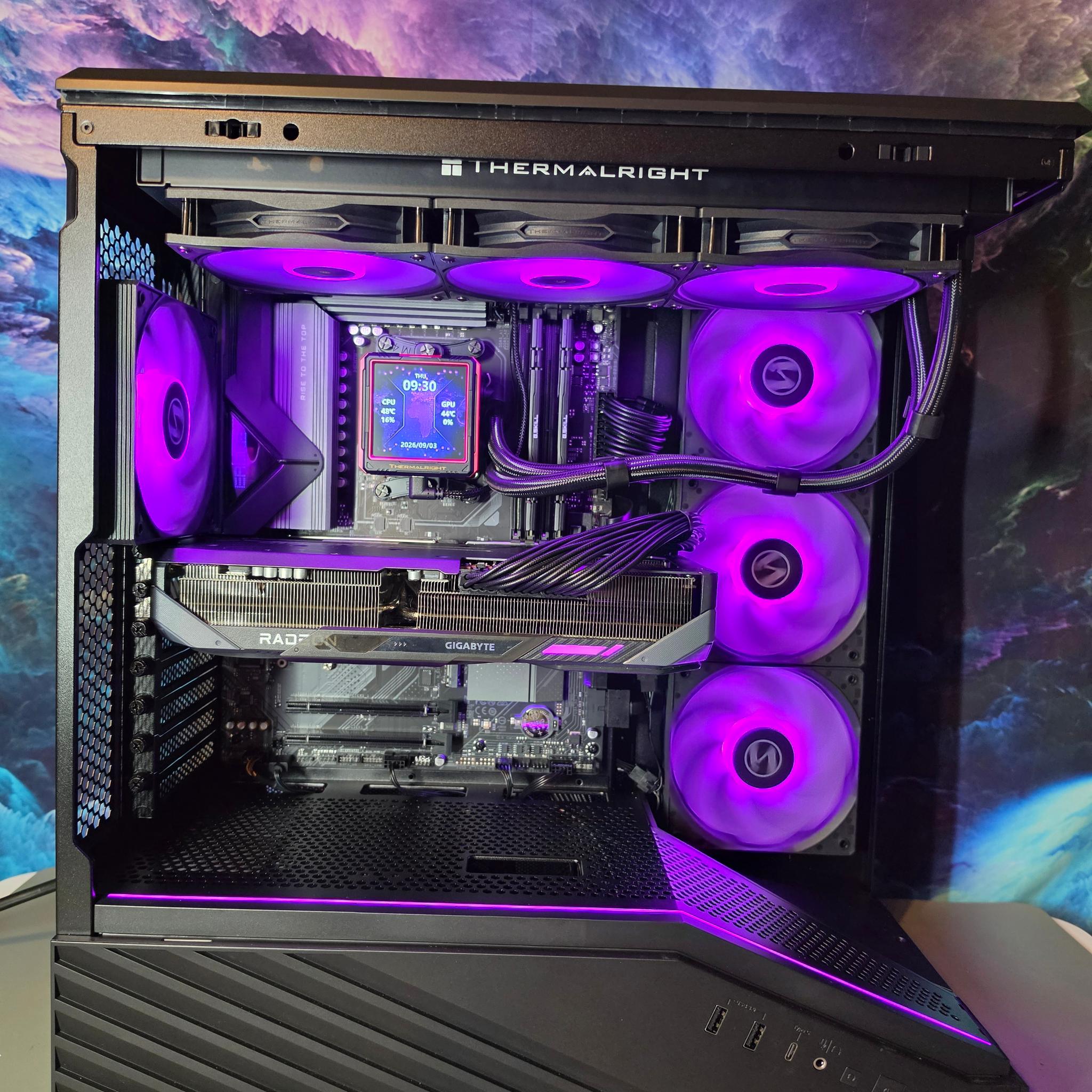 Gigabyte RX 9070 XT 16GB + Ryzen 7800x3d PC Build #70