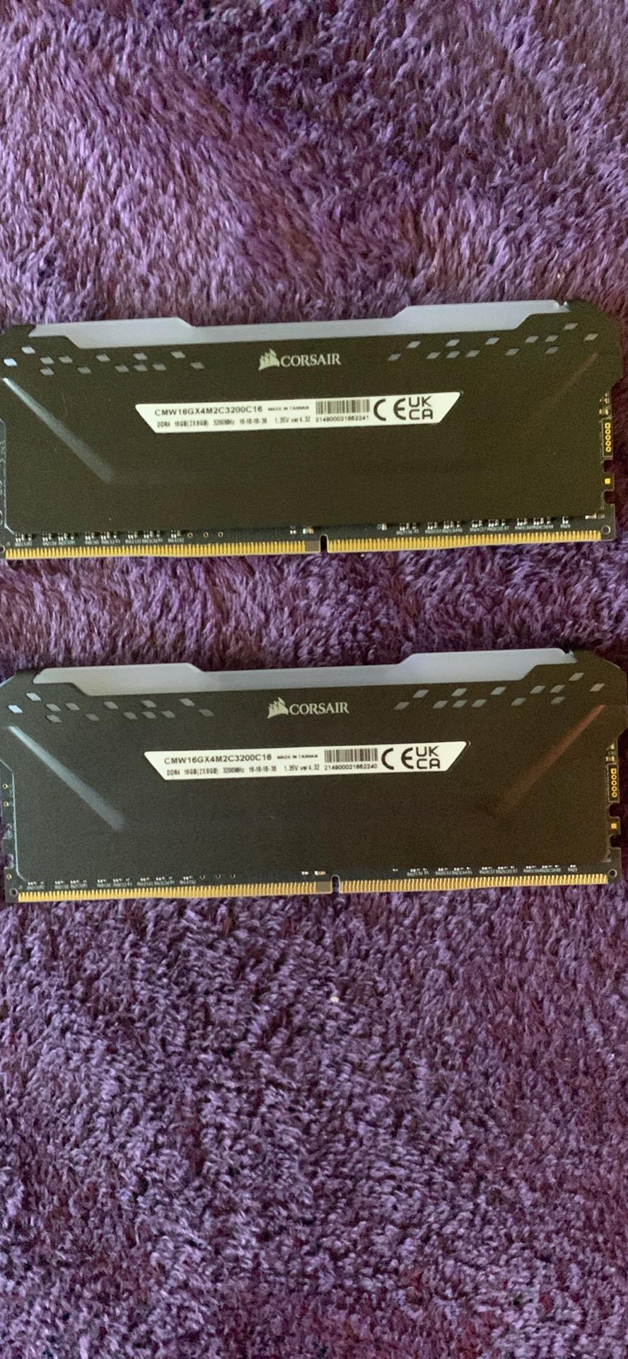 Corsair Vengeance RGB PRO 32gb (2x16gb)